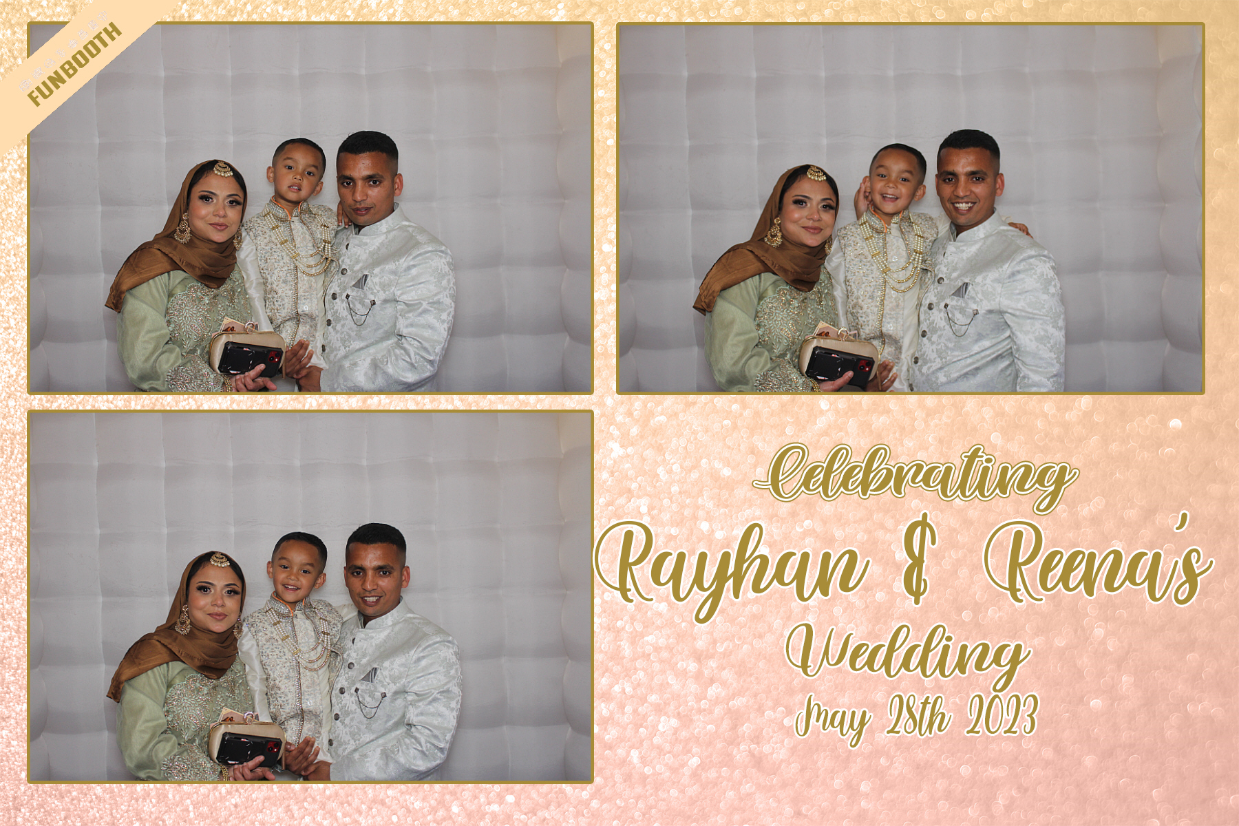 Celebrating Rayhan & Reena's Wedding | View more photos from the event at gallery.funbooth.uk.com/u/FunboothLTD1/Celebrating-Rayhan-Reenas-Wedding