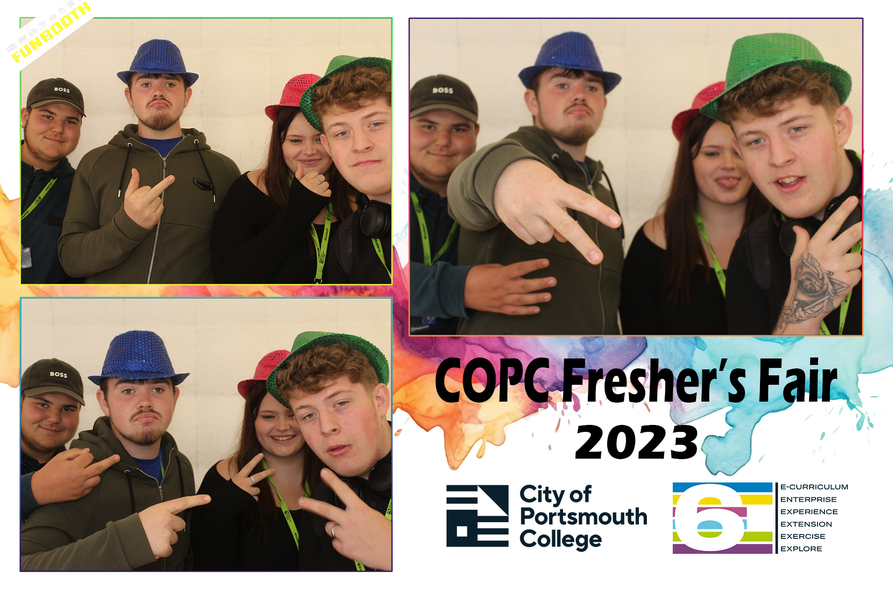 City of Portsmouth College Freshers Fair 2023 Day 1 | View more photos from the event at gallery.funbooth.uk.com/u/FunboothLTD1/City-of-Portsmouth-College-Freshers-Fair-2023-Day-1