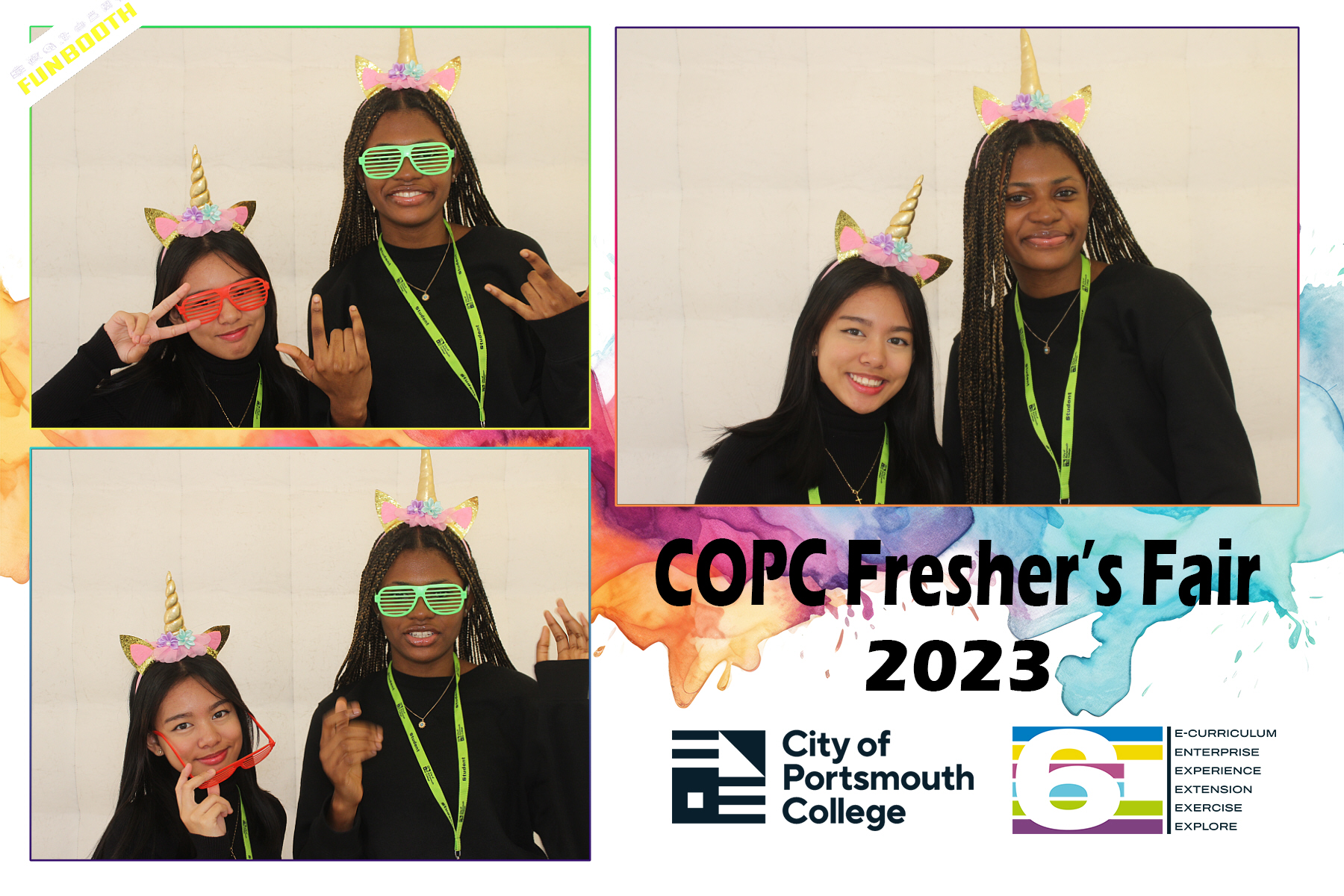 City of Portsmouth College Freshers Fair 2023 Day 1 | View more photos from the event at gallery.funbooth.uk.com/u/FunboothLTD1/City-of-Portsmouth-College-Freshers-Fair-2023-Day-1