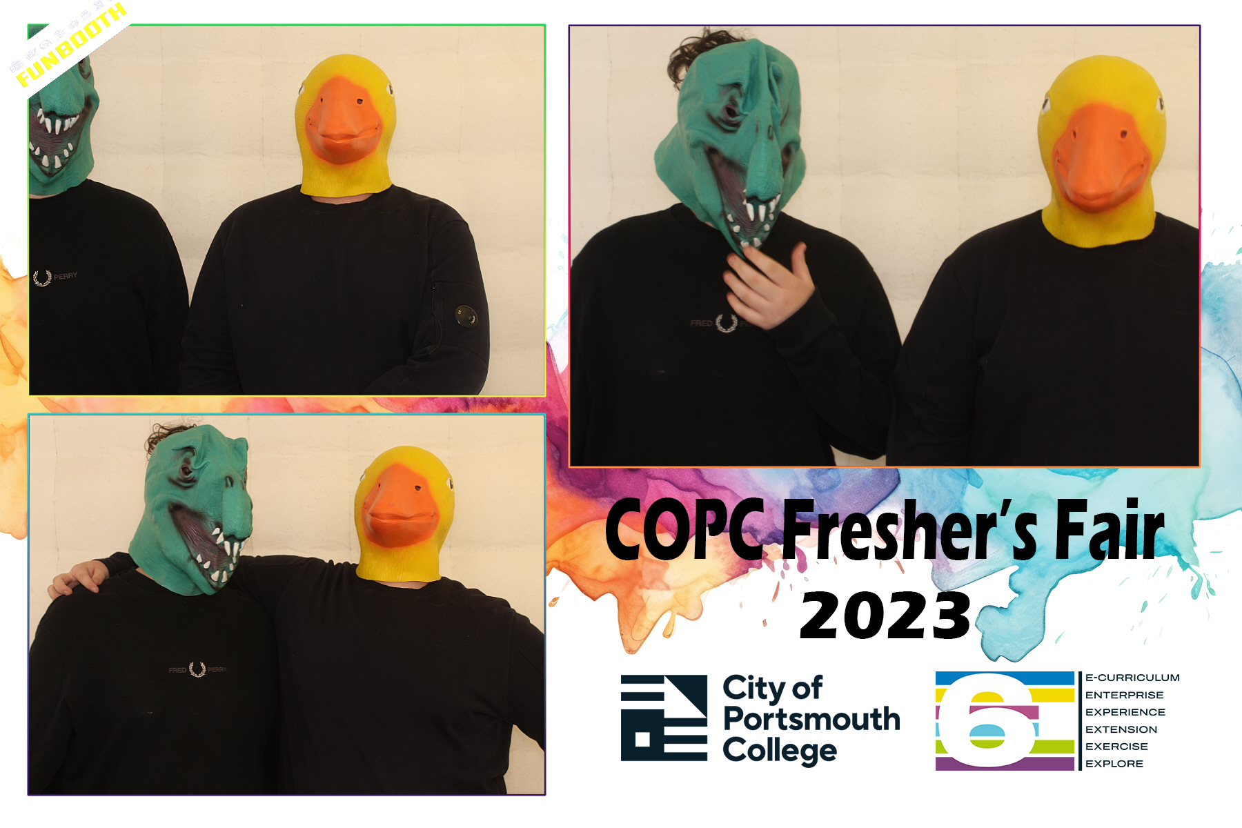 City of Portsmouth College Freshers Fair 2023 Day 1 | View more photos from the event at gallery.funbooth.uk.com/u/FunboothLTD1/City-of-Portsmouth-College-Freshers-Fair-2023-Day-1