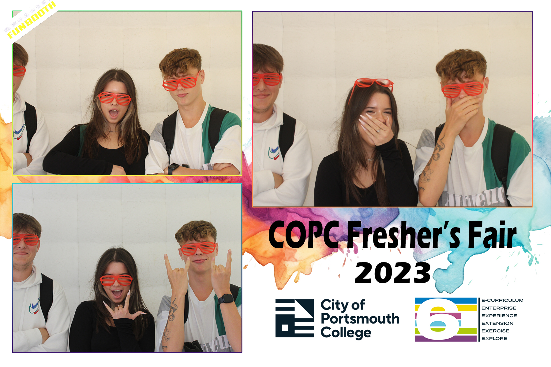 City of Portsmouth College Freshers Fair 2023 Day 1 | View more photos from the event at gallery.funbooth.uk.com/u/FunboothLTD1/City-of-Portsmouth-College-Freshers-Fair-2023-Day-1