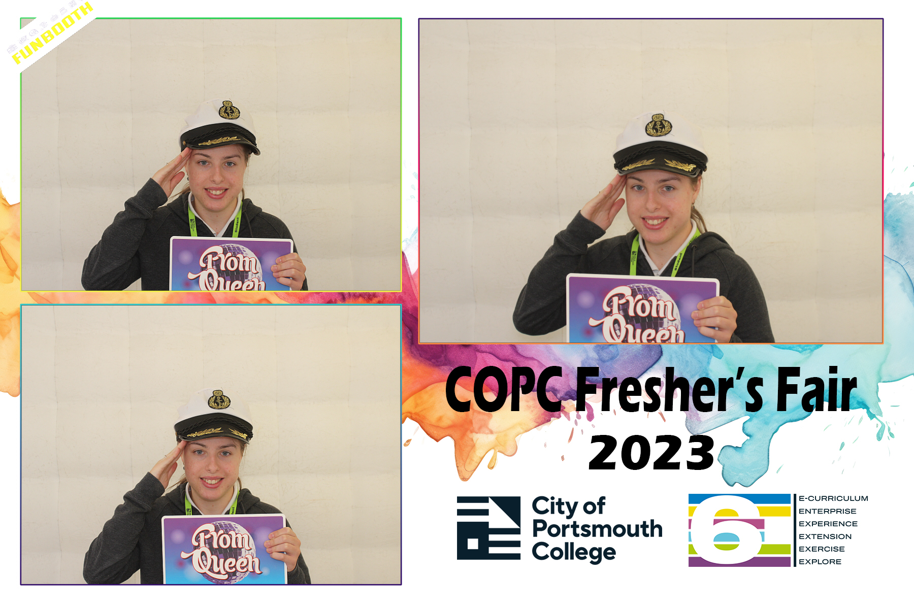 City of Portsmouth College Freshers Fair 2023 Day 1 | View more photos from the event at gallery.funbooth.uk.com/u/FunboothLTD1/City-of-Portsmouth-College-Freshers-Fair-2023-Day-1