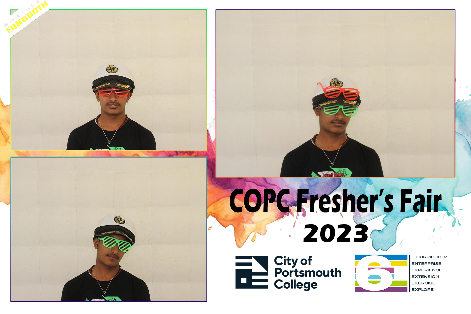 City of Portsmouth College Freshers Fair 2023 Day 1 | View more photos from the event at gallery.funbooth.uk.com/u/FunboothLTD1/City-of-Portsmouth-College-Freshers-Fair-2023-Day-1