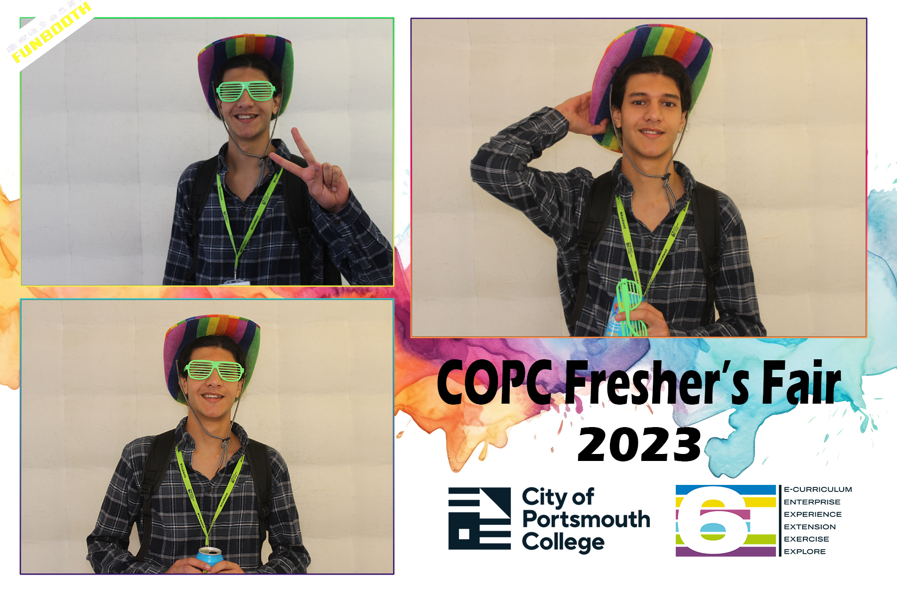 City of Portsmouth College Freshers Fair 2023 Day 1 | View more photos from the event at gallery.funbooth.uk.com/u/FunboothLTD1/City-of-Portsmouth-College-Freshers-Fair-2023-Day-1