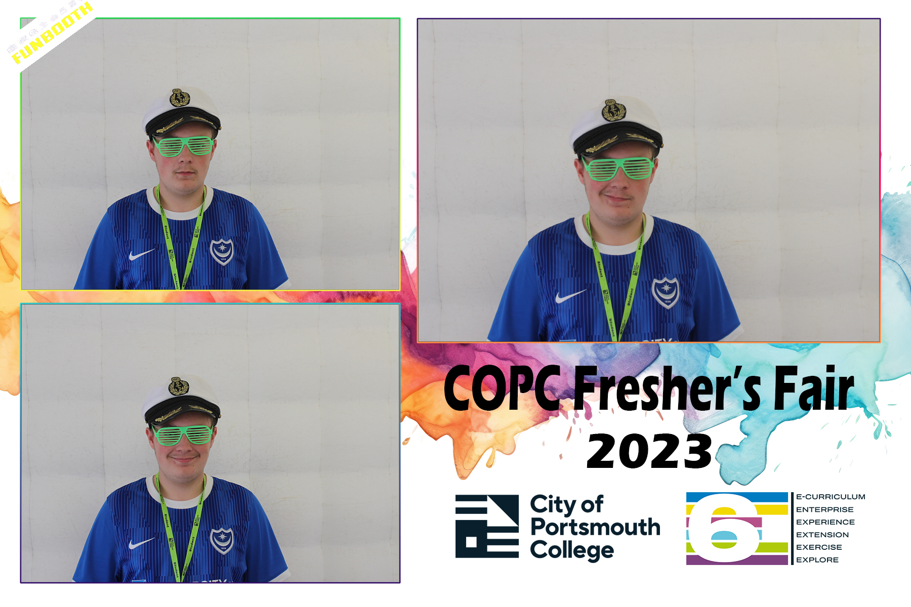 City of Portsmouth College Freshers Fair 2023 Day 1 | View more photos from the event at gallery.funbooth.uk.com/u/FunboothLTD1/City-of-Portsmouth-College-Freshers-Fair-2023-Day-1