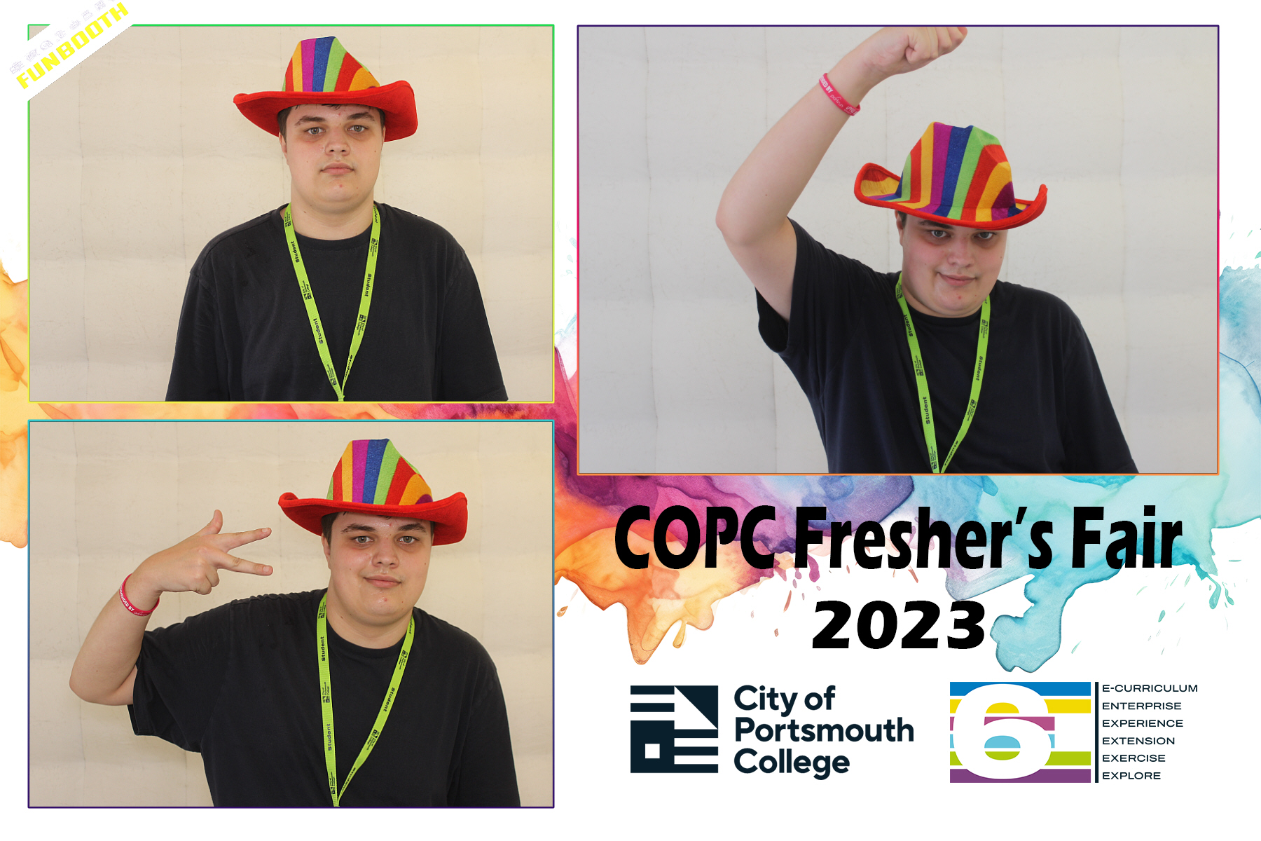 City of Portsmouth College Freshers Fair 2023 Day 1 | View more photos from the event at gallery.funbooth.uk.com/u/FunboothLTD1/City-of-Portsmouth-College-Freshers-Fair-2023-Day-1