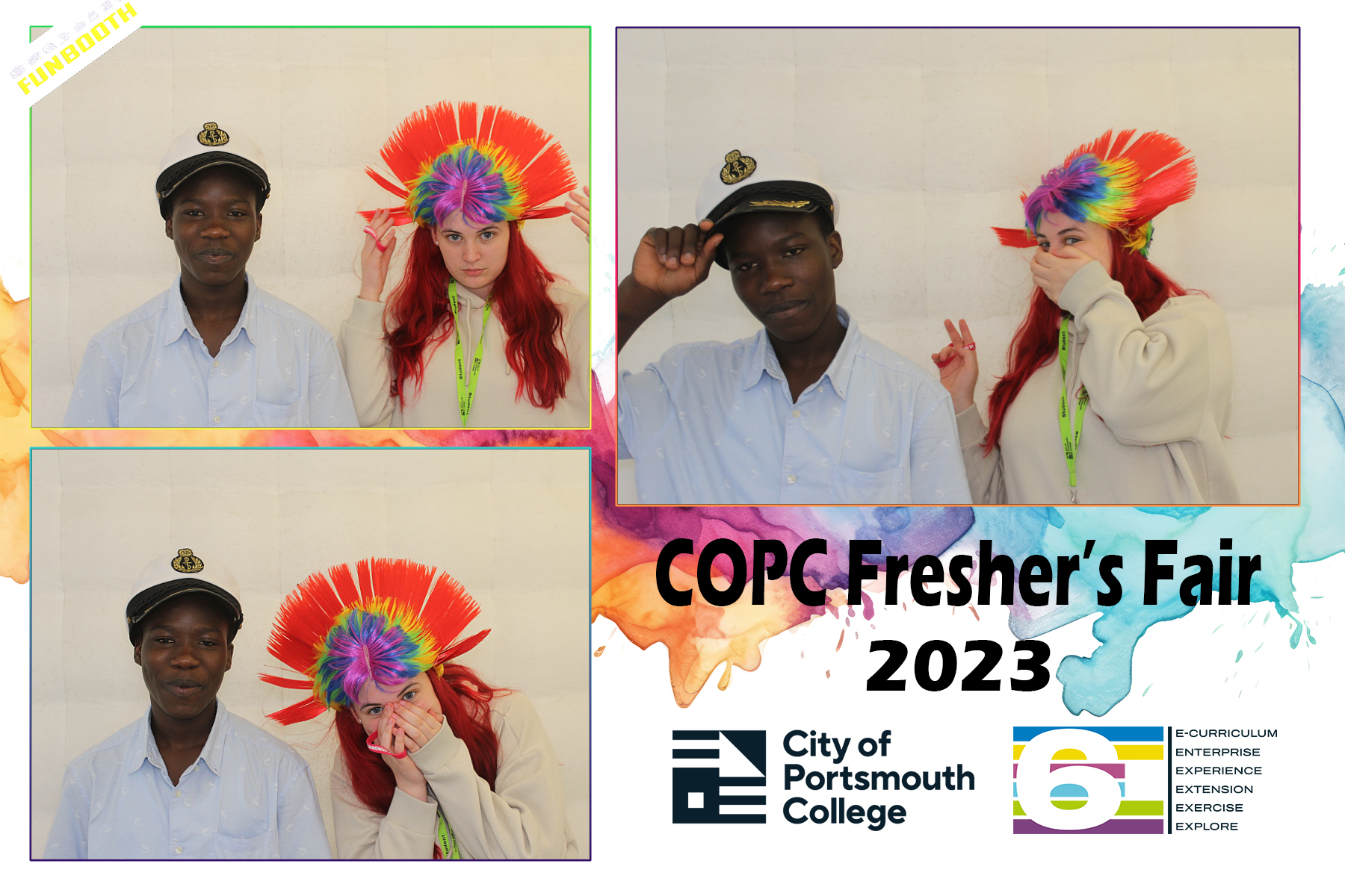 City of Portsmouth College Freshers Fair 2023 Day 1 | View more photos from the event at gallery.funbooth.uk.com/u/FunboothLTD1/City-of-Portsmouth-College-Freshers-Fair-2023-Day-1