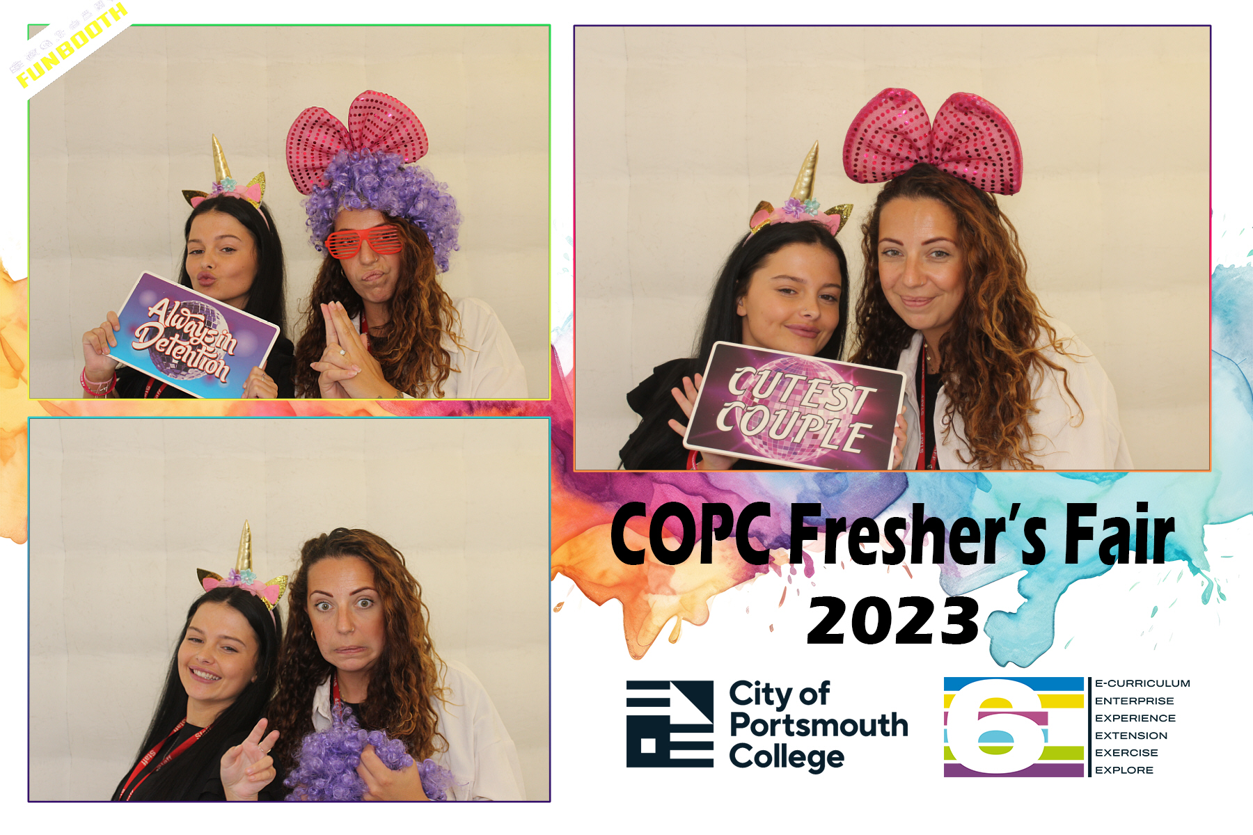City of Portsmouth College Freshers Fair 2023 Day 1 | View more photos from the event at gallery.funbooth.uk.com/u/FunboothLTD1/City-of-Portsmouth-College-Freshers-Fair-2023-Day-1