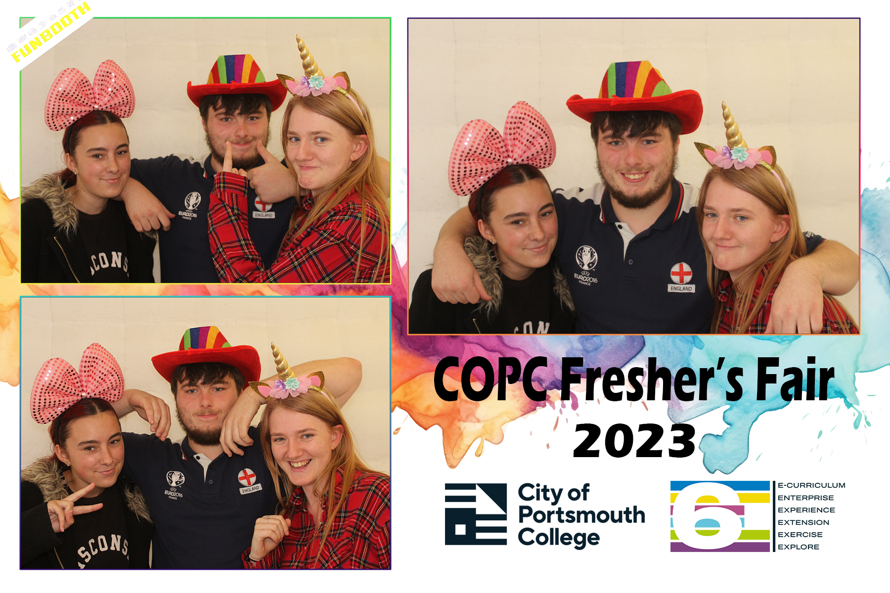 City of Portsmouth College Freshers Fair 2023 Day 1 | View more photos from the event at gallery.funbooth.uk.com/u/FunboothLTD1/City-of-Portsmouth-College-Freshers-Fair-2023-Day-1