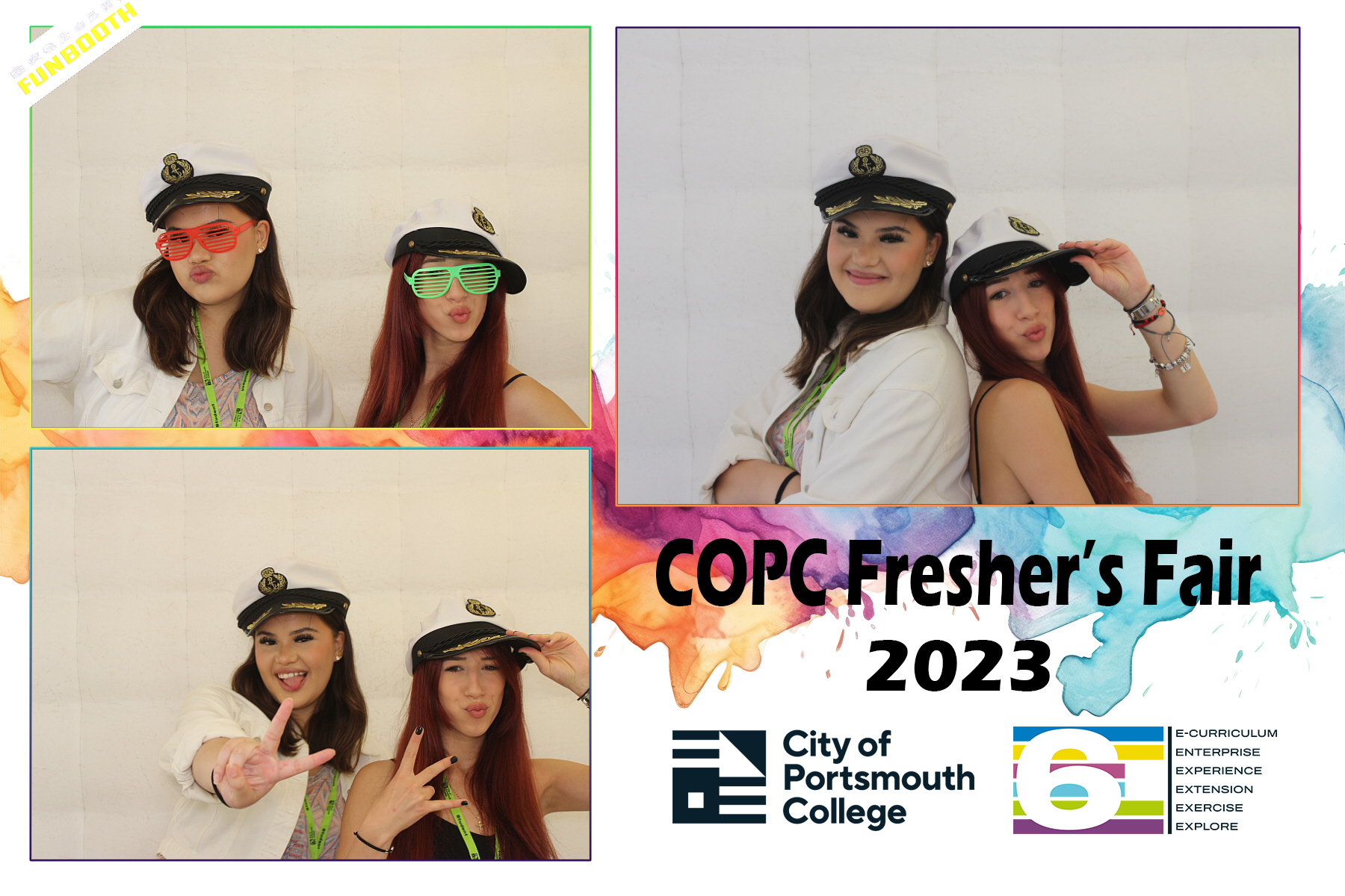 City of Portsmouth College Freshers Fair 2023 Day 1 | View more photos from the event at gallery.funbooth.uk.com/u/FunboothLTD1/City-of-Portsmouth-College-Freshers-Fair-2023-Day-1