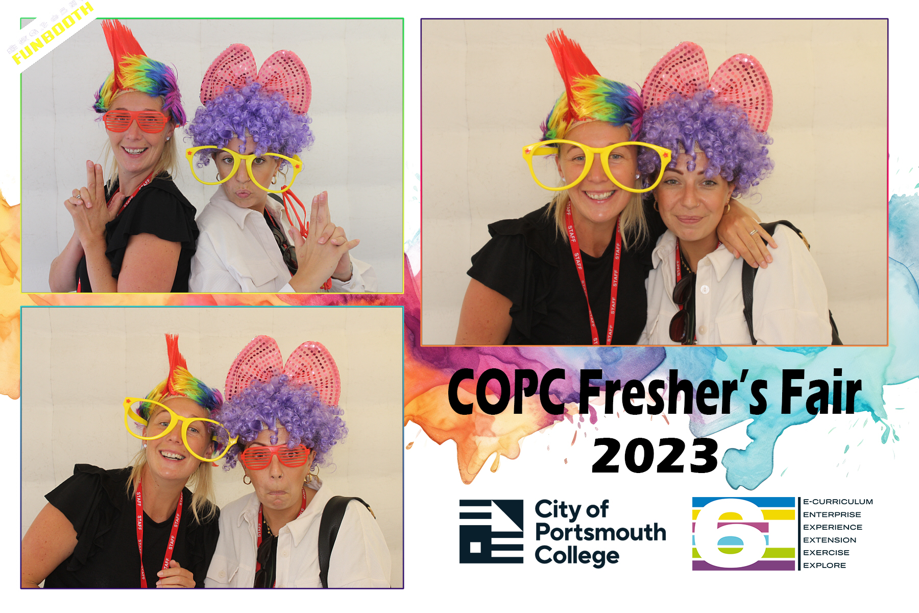 City of Portsmouth College Freshers Fair 2023 Day 1 | View more photos from the event at gallery.funbooth.uk.com/u/FunboothLTD1/City-of-Portsmouth-College-Freshers-Fair-2023-Day-1
