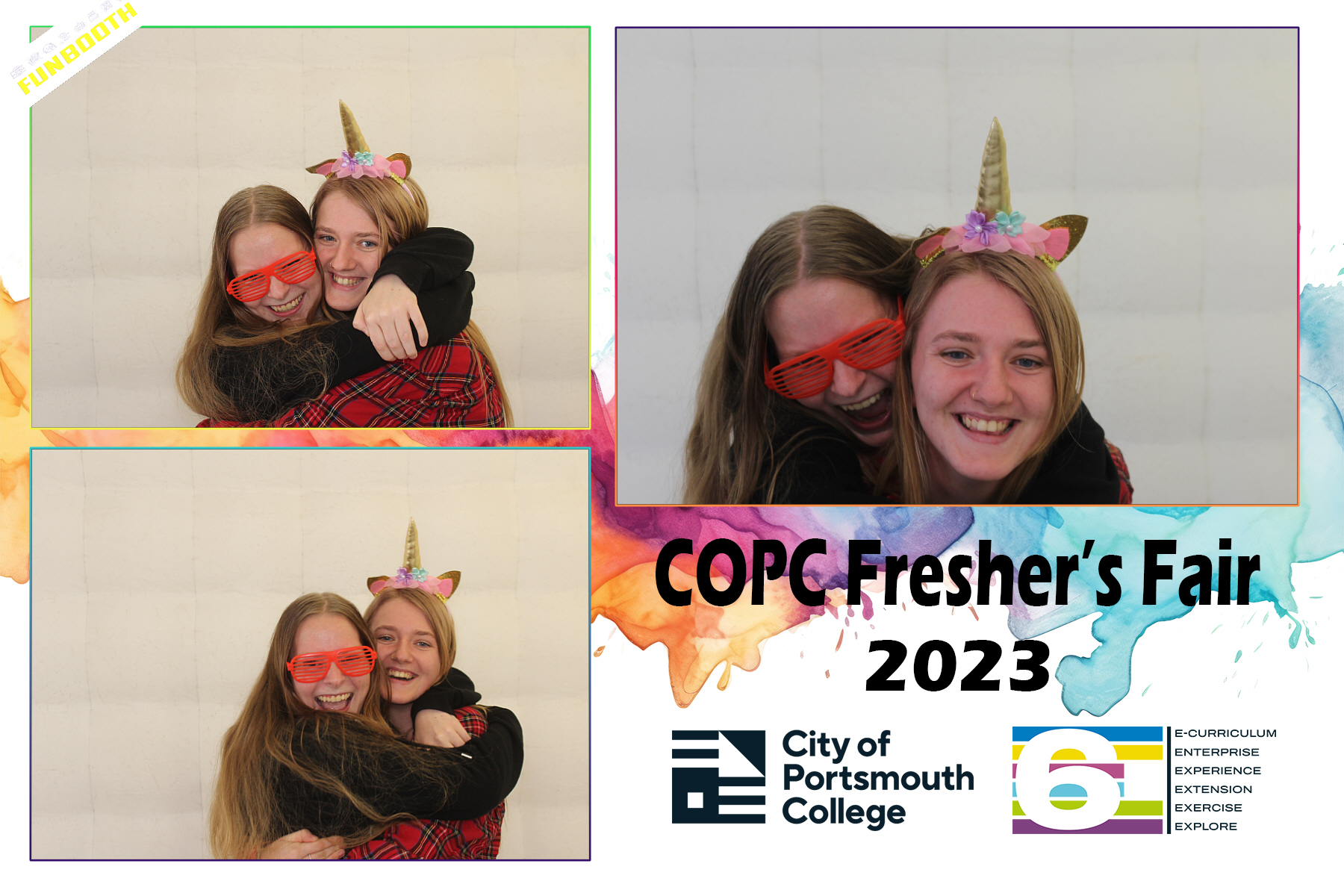 City of Portsmouth College Freshers Fair 2023 Day 1 | View more photos from the event at gallery.funbooth.uk.com/u/FunboothLTD1/City-of-Portsmouth-College-Freshers-Fair-2023-Day-1