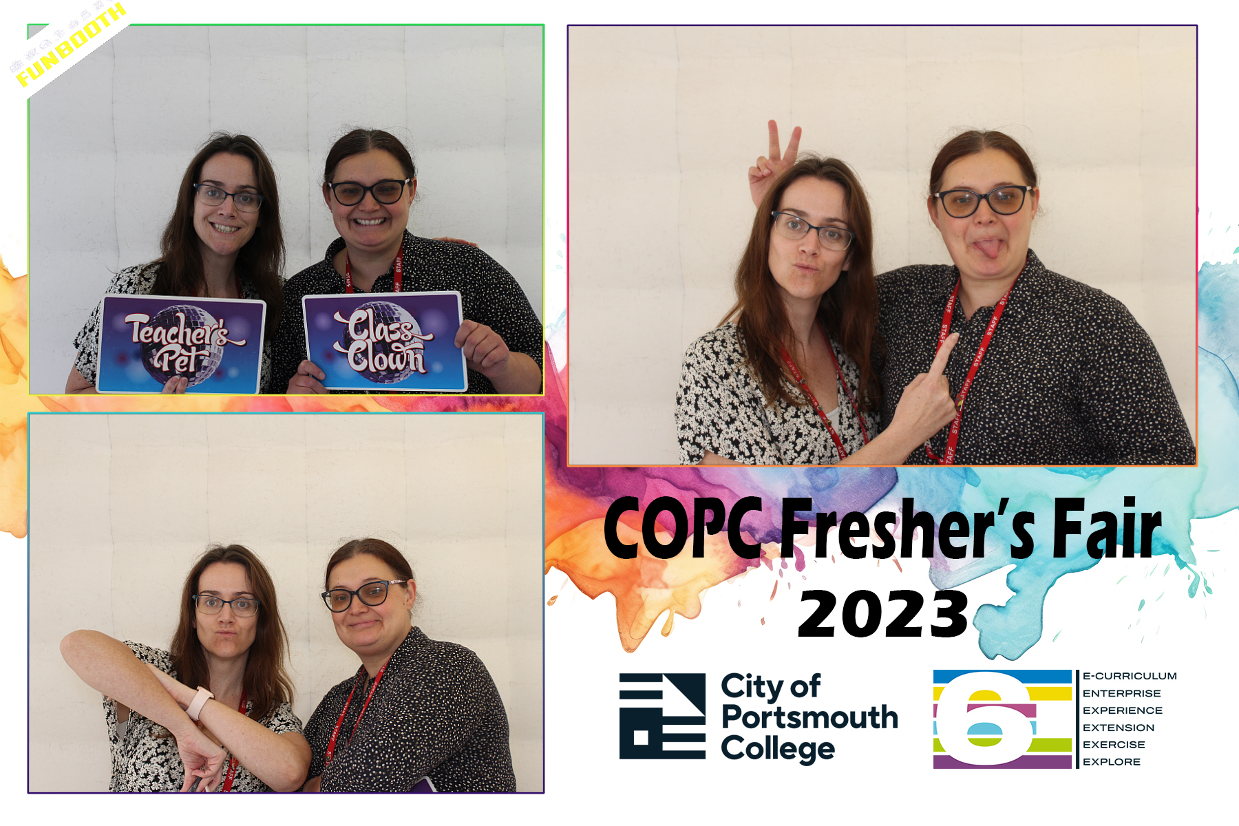 City of Portsmouth College Freshers Fair 2023 Day 2 | View more photos from the event at gallery.funbooth.uk.com/u/FunboothLTD1/City-of-Portsmouth-College-Freshers-Fair-2023-Day-2