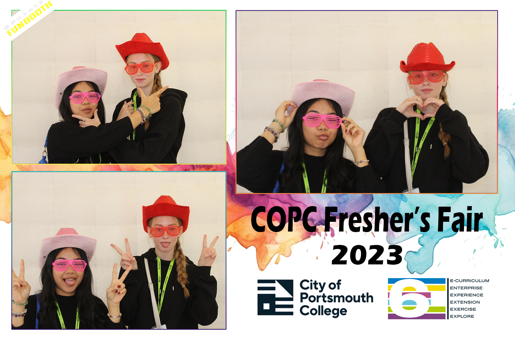 City of Portsmouth College Freshers Fair 2023 Day 2 | View more photos from the event at gallery.funbooth.uk.com/u/FunboothLTD1/City-of-Portsmouth-College-Freshers-Fair-2023-Day-2