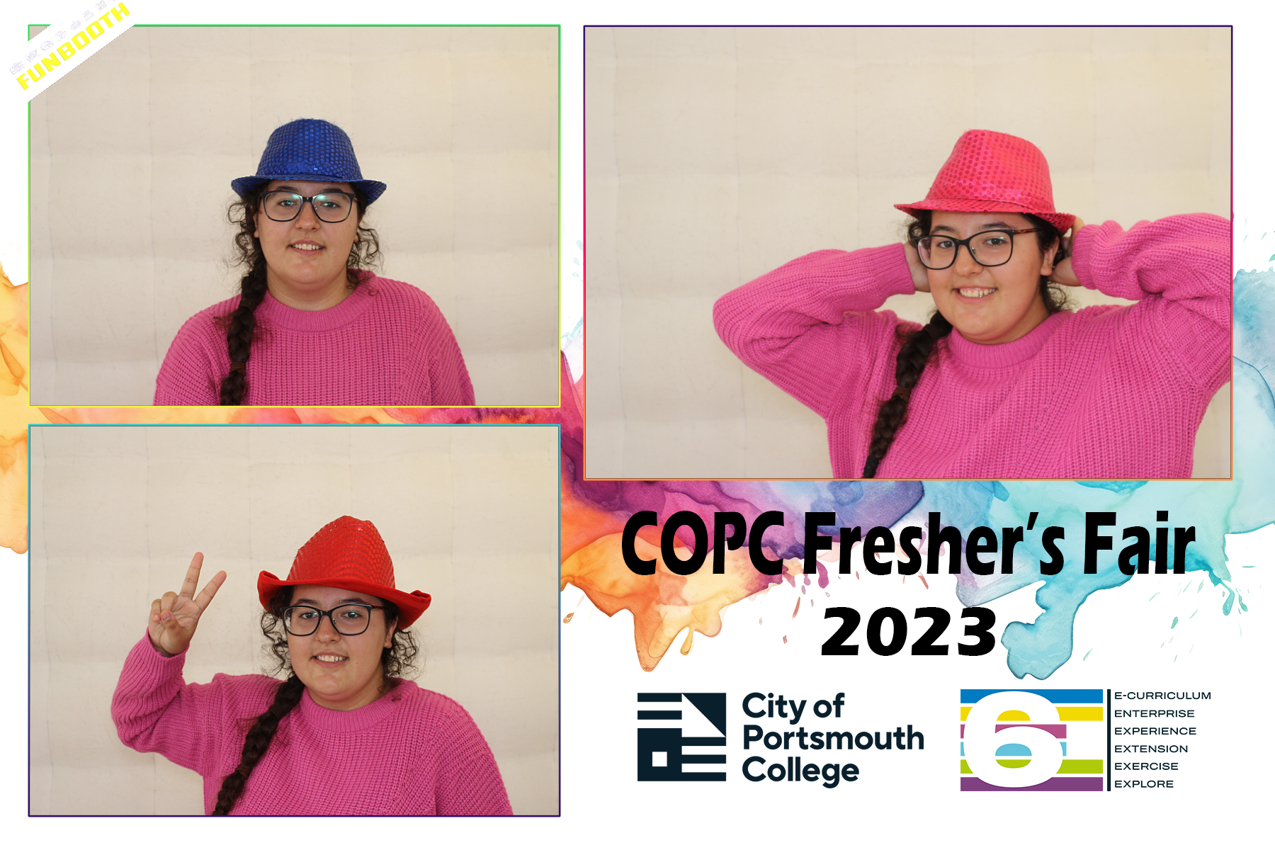 City of Portsmouth College Freshers Fair 2023 Day 2 | View more photos from the event at gallery.funbooth.uk.com/u/FunboothLTD1/City-of-Portsmouth-College-Freshers-Fair-2023-Day-2