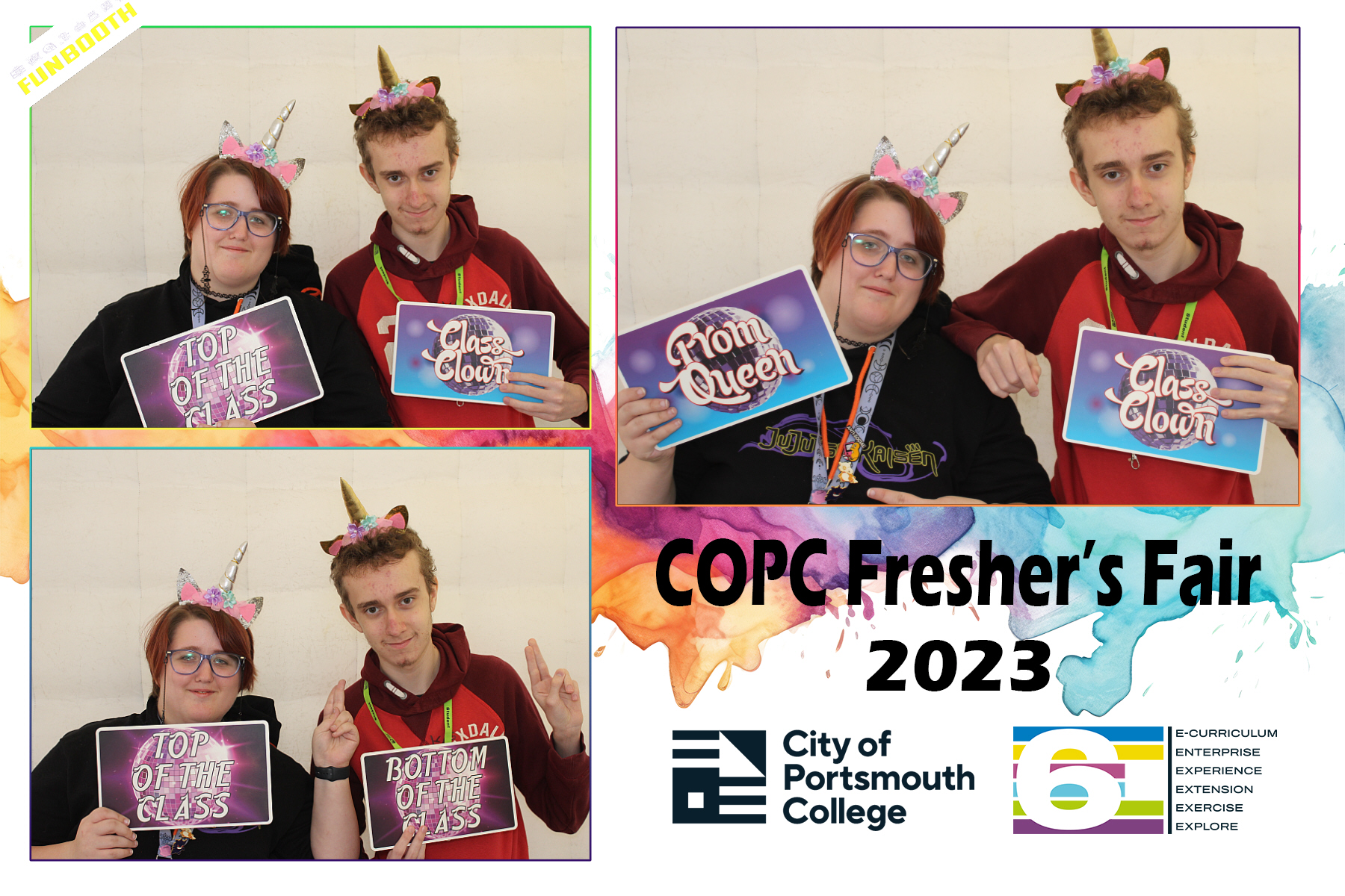 City of Portsmouth College Freshers Fair 2023 Day 2 | View more photos from the event at gallery.funbooth.uk.com/u/FunboothLTD1/City-of-Portsmouth-College-Freshers-Fair-2023-Day-2
