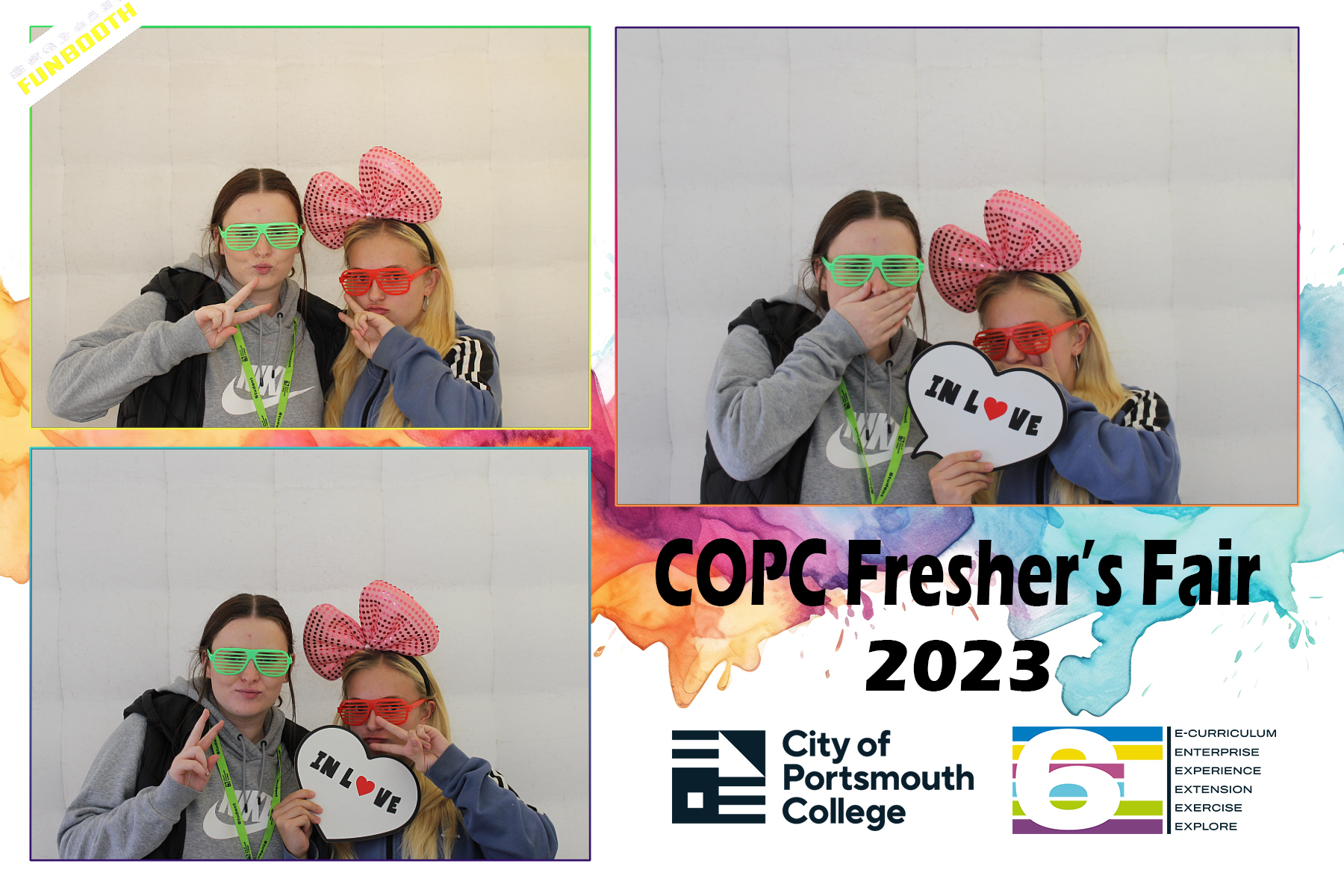 City of Portsmouth College Freshers Fair 2023 Day 2 | View more photos from the event at gallery.funbooth.uk.com/u/FunboothLTD1/City-of-Portsmouth-College-Freshers-Fair-2023-Day-2