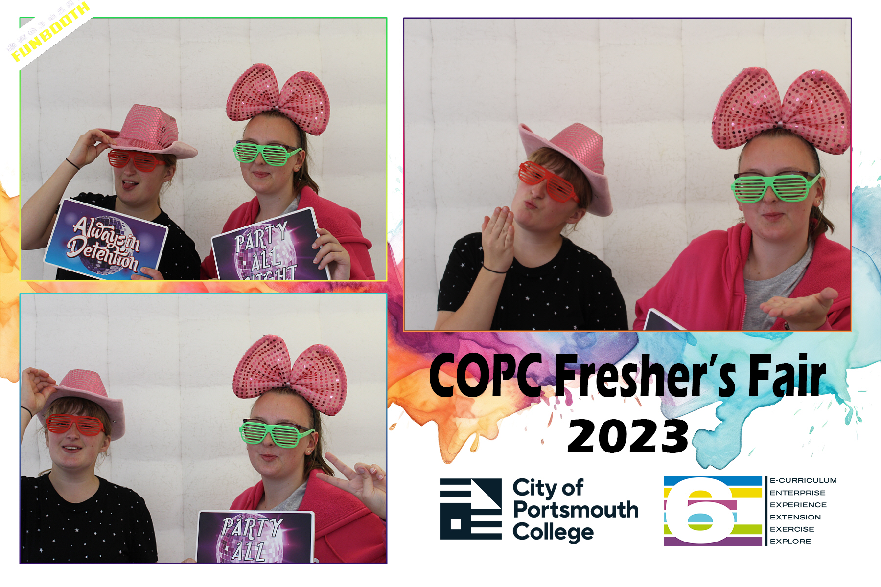 City of Portsmouth College Freshers Fair 2023 Day 2 | View more photos from the event at gallery.funbooth.uk.com/u/FunboothLTD1/City-of-Portsmouth-College-Freshers-Fair-2023-Day-2