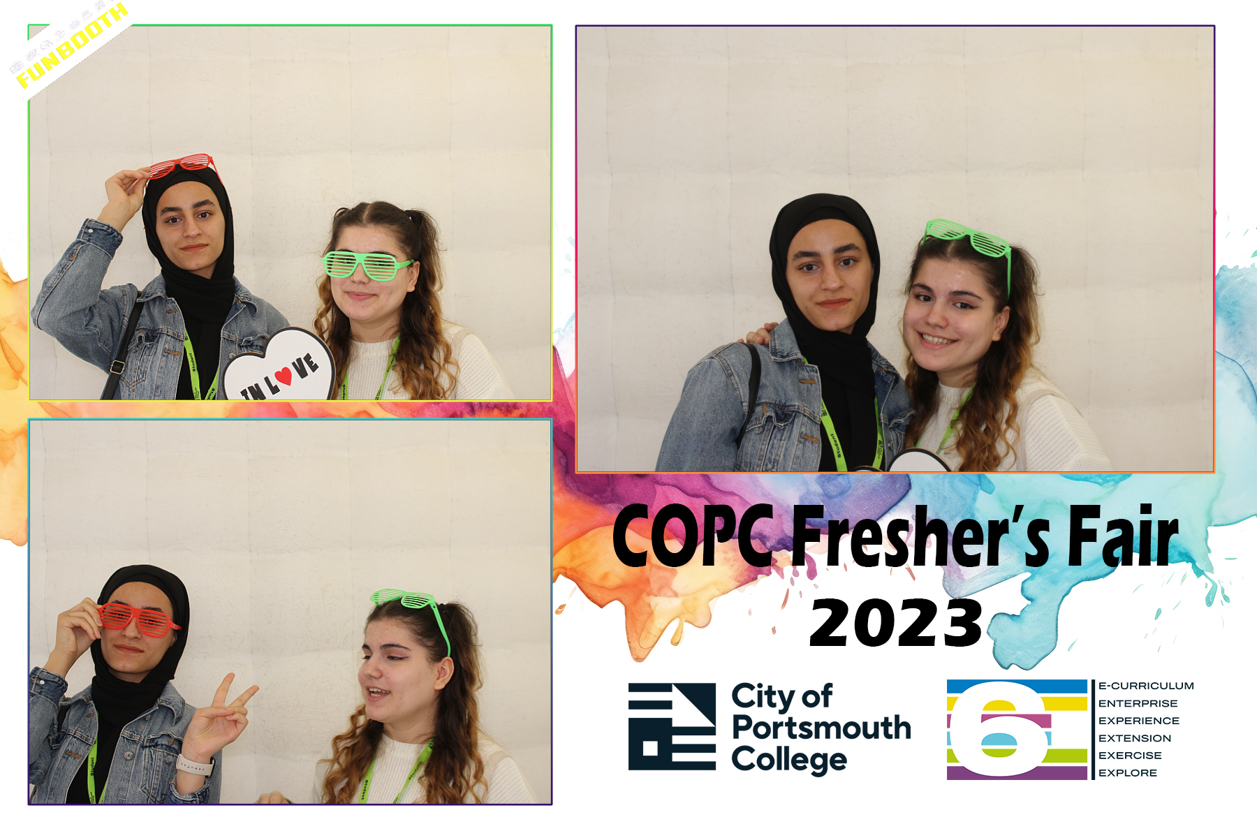 City of Portsmouth College Freshers Fair 2023 Day 2 | View more photos from the event at gallery.funbooth.uk.com/u/FunboothLTD1/City-of-Portsmouth-College-Freshers-Fair-2023-Day-2