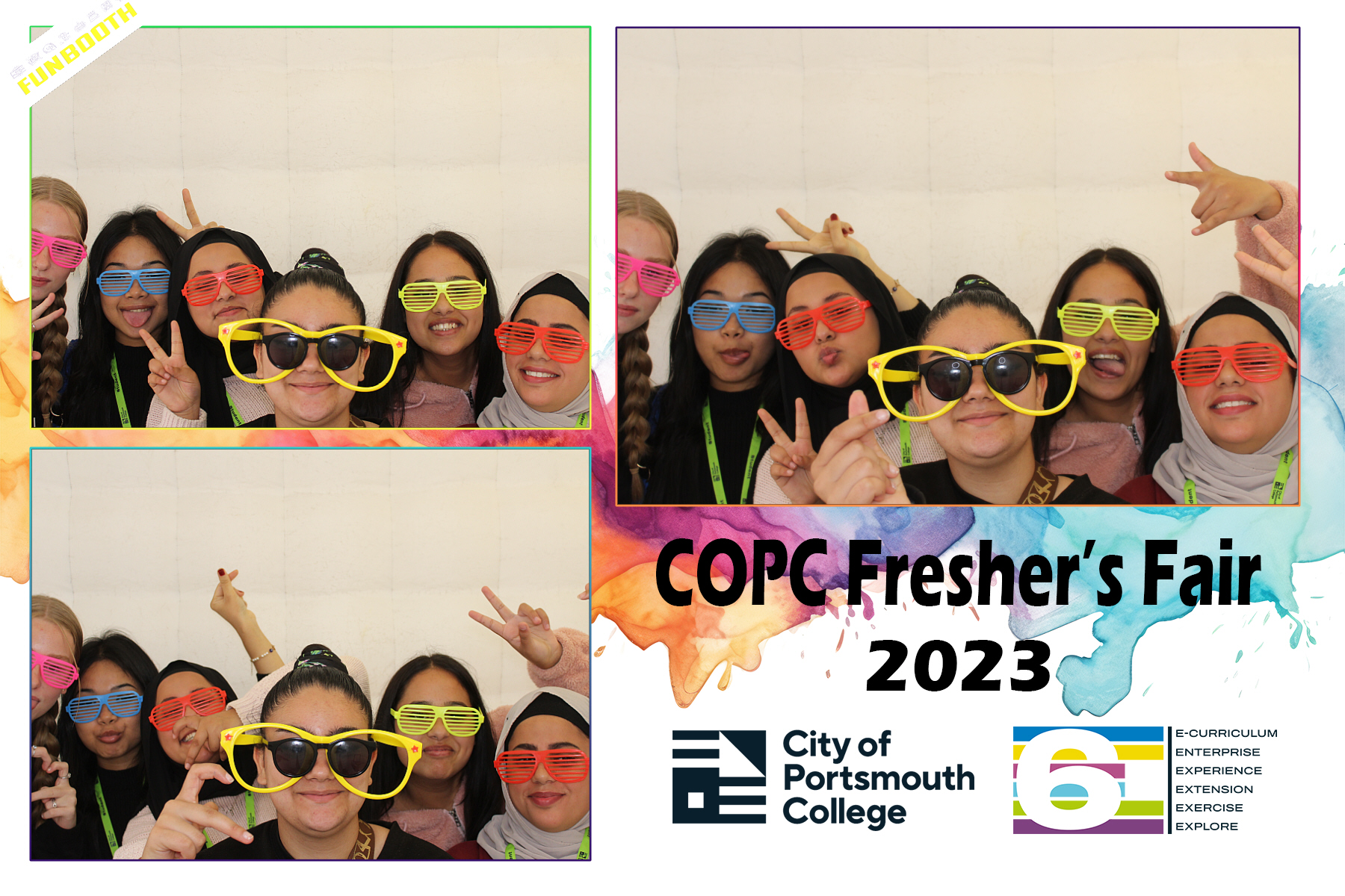City of Portsmouth College Freshers Fair 2023 Day 2 | View more photos from the event at gallery.funbooth.uk.com/u/FunboothLTD1/City-of-Portsmouth-College-Freshers-Fair-2023-Day-2