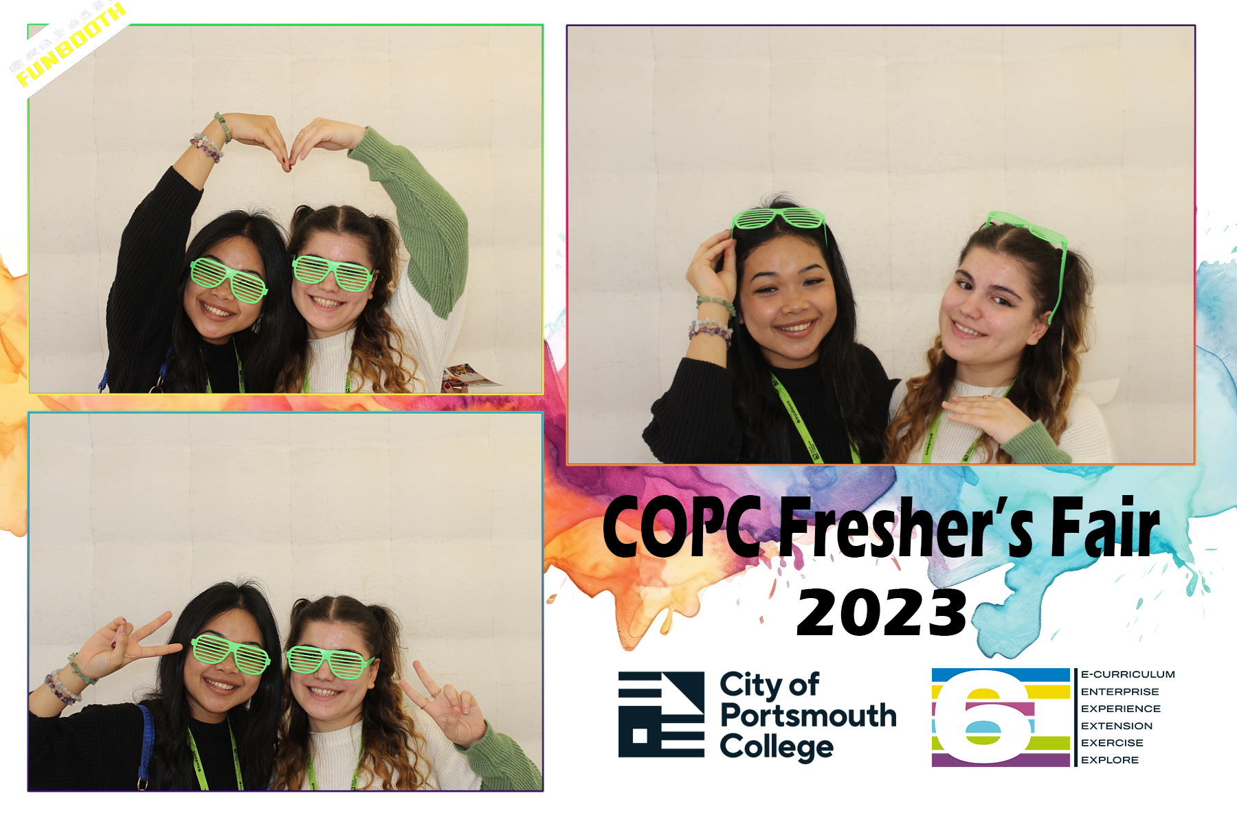 City of Portsmouth College Freshers Fair 2023 Day 2 | View more photos from the event at gallery.funbooth.uk.com/u/FunboothLTD1/City-of-Portsmouth-College-Freshers-Fair-2023-Day-2