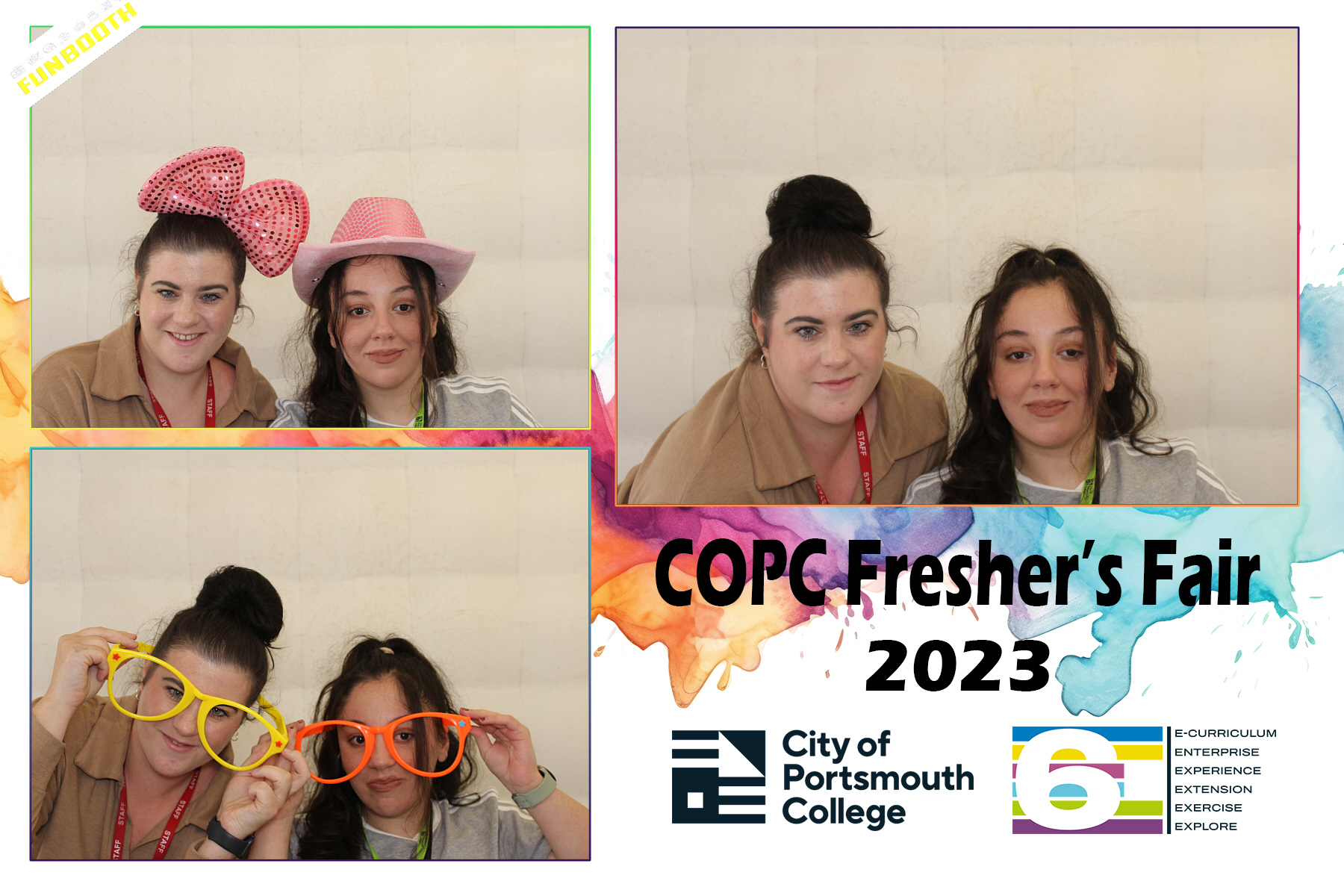 City of Portsmouth College Freshers Fair 2023 Day 2 | View more photos from the event at gallery.funbooth.uk.com/u/FunboothLTD1/City-of-Portsmouth-College-Freshers-Fair-2023-Day-2