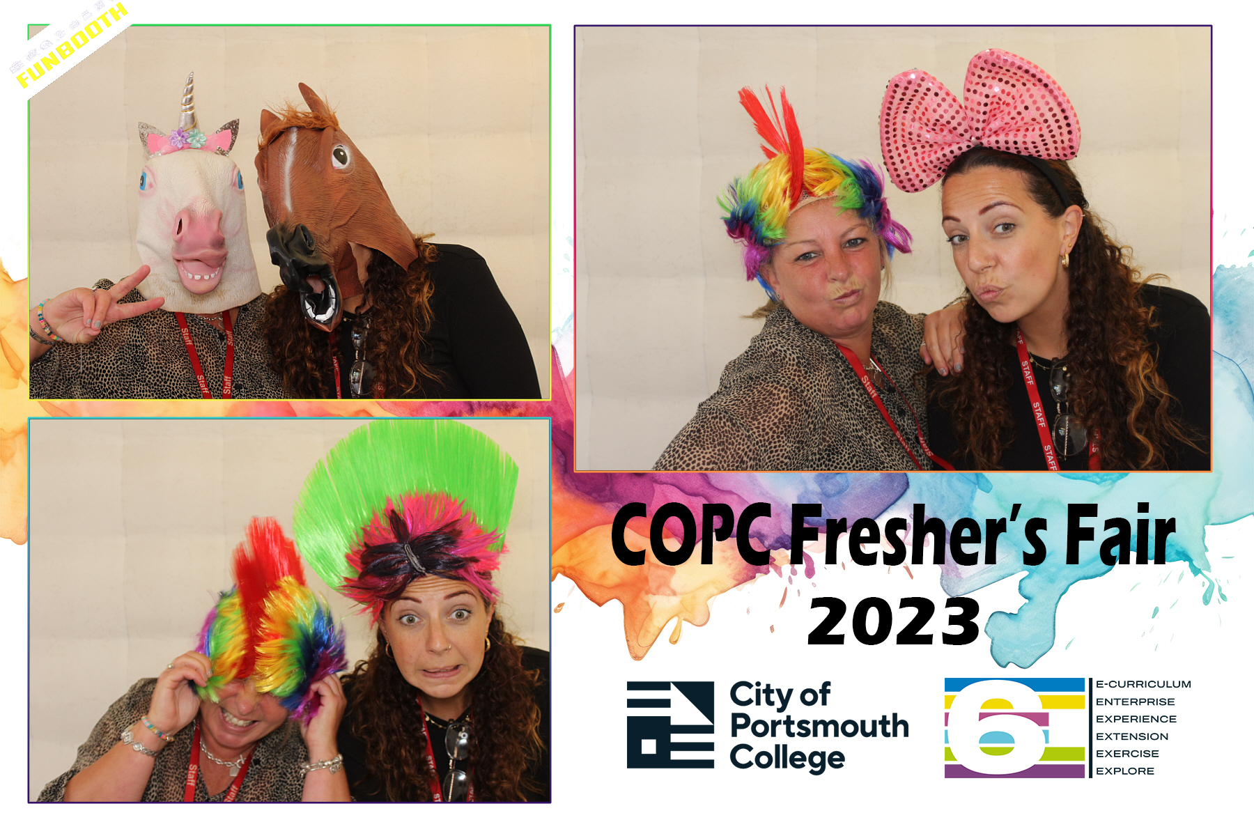 City of Portsmouth College Freshers Fair 2023 Day 2 | View more photos from the event at gallery.funbooth.uk.com/u/FunboothLTD1/City-of-Portsmouth-College-Freshers-Fair-2023-Day-2