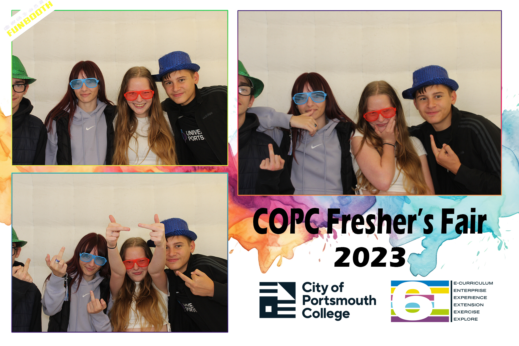 City of Portsmouth College Freshers Fair 2023 Day 2 | View more photos from the event at gallery.funbooth.uk.com/u/FunboothLTD1/City-of-Portsmouth-College-Freshers-Fair-2023-Day-2