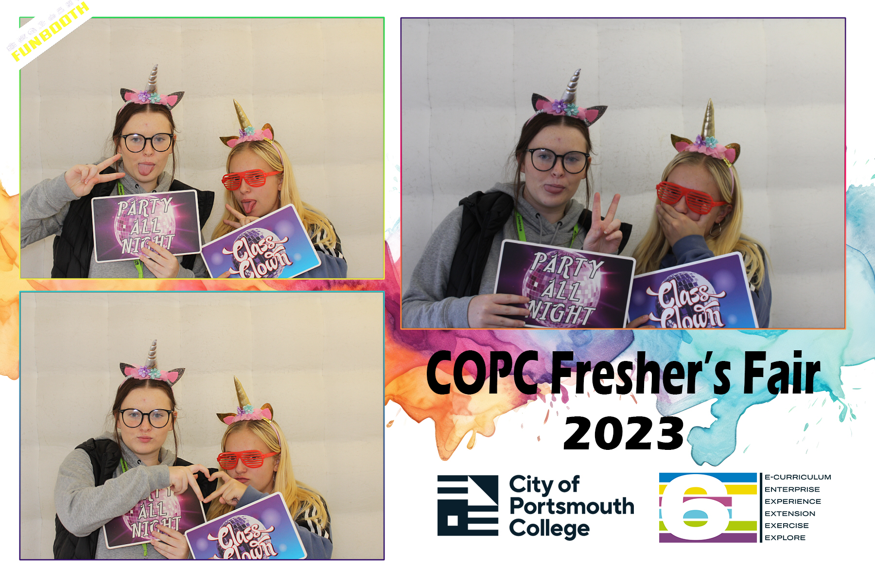 City of Portsmouth College Freshers Fair 2023 Day 2 | View more photos from the event at gallery.funbooth.uk.com/u/FunboothLTD1/City-of-Portsmouth-College-Freshers-Fair-2023-Day-2