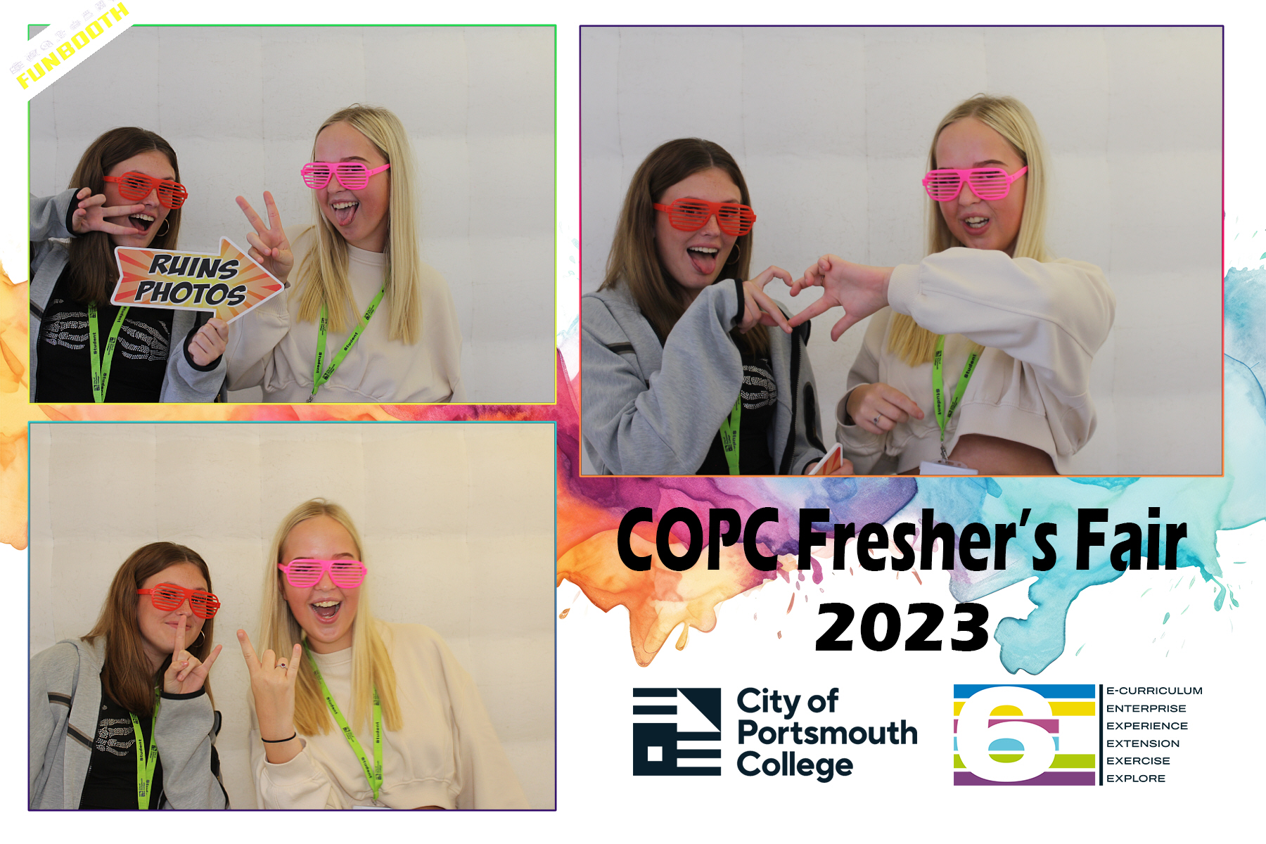City of Portsmouth College Freshers Fair 2023 Day 2 | View more photos from the event at gallery.funbooth.uk.com/u/FunboothLTD1/City-of-Portsmouth-College-Freshers-Fair-2023-Day-2