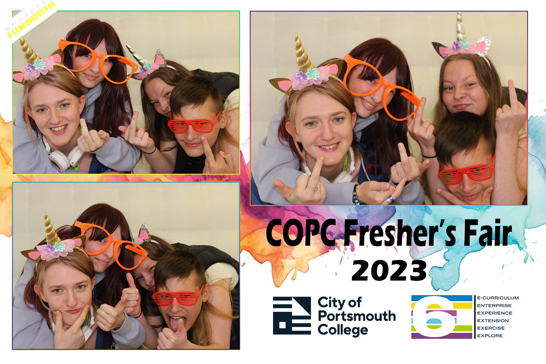 City of Portsmouth College Freshers Fair 2023 Day 2 | View more photos from the event at gallery.funbooth.uk.com/u/FunboothLTD1/City-of-Portsmouth-College-Freshers-Fair-2023-Day-2