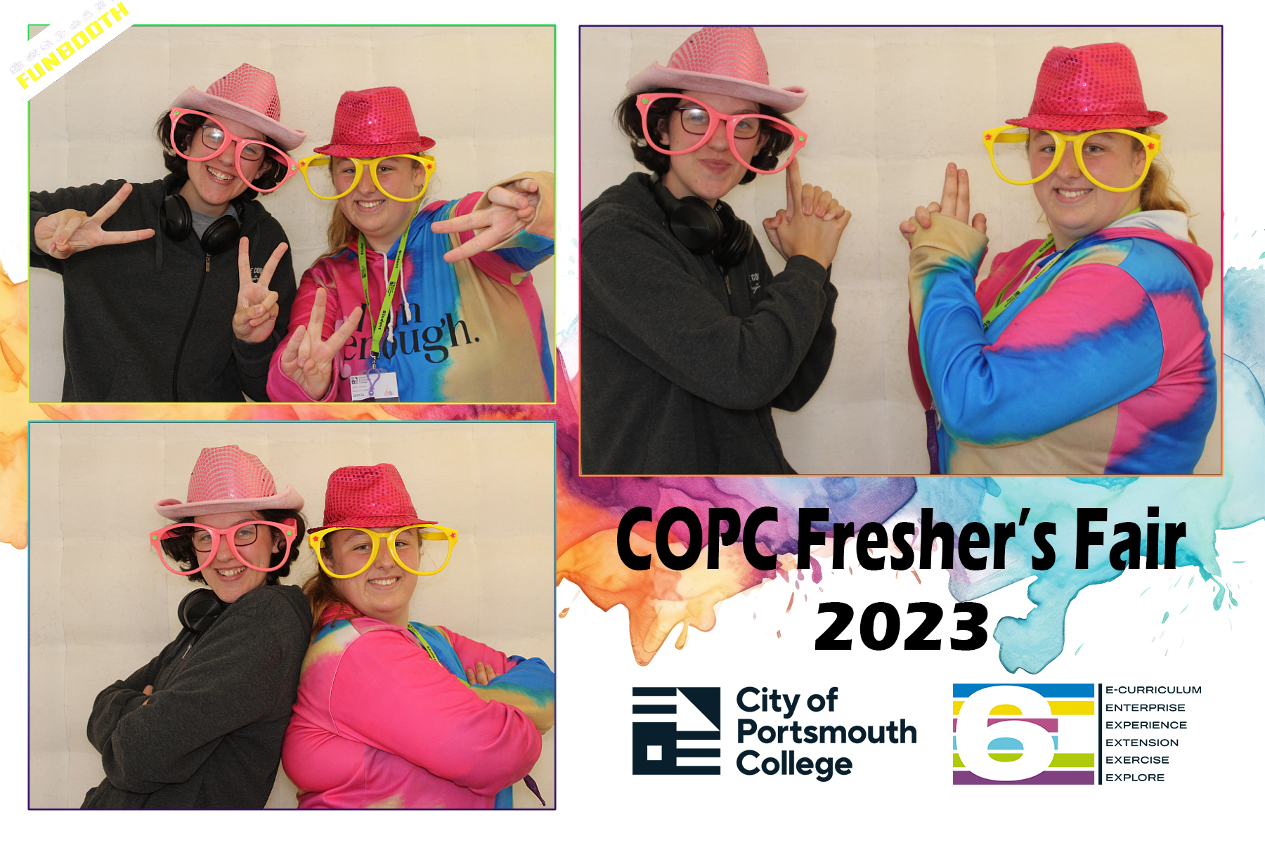 City of Portsmouth College Freshers Fair 2023 Day 2 | View more photos from the event at gallery.funbooth.uk.com/u/FunboothLTD1/City-of-Portsmouth-College-Freshers-Fair-2023-Day-2