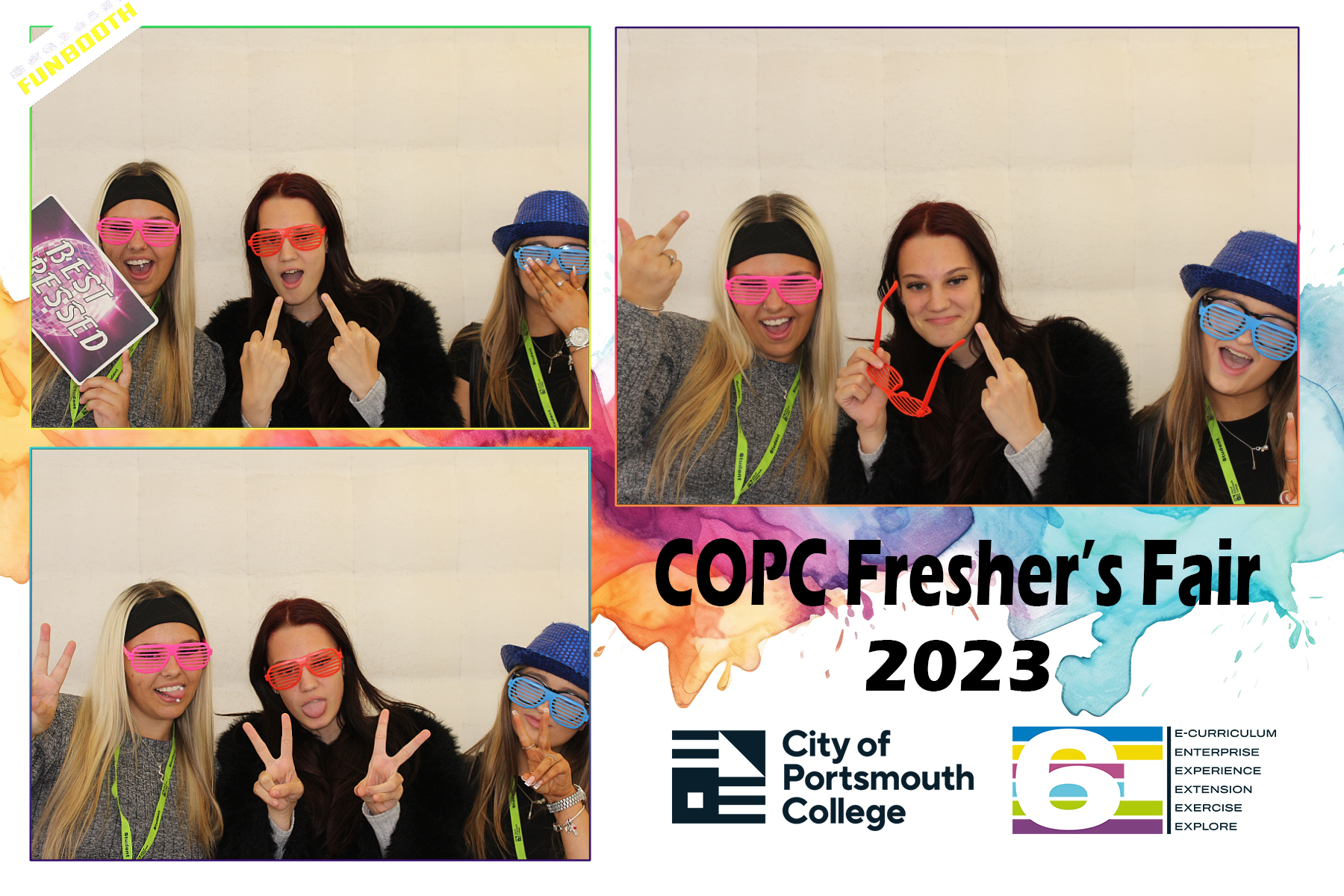 City of Portsmouth College Freshers Fair 2023 Day 2 | View more photos from the event at gallery.funbooth.uk.com/u/FunboothLTD1/City-of-Portsmouth-College-Freshers-Fair-2023-Day-2