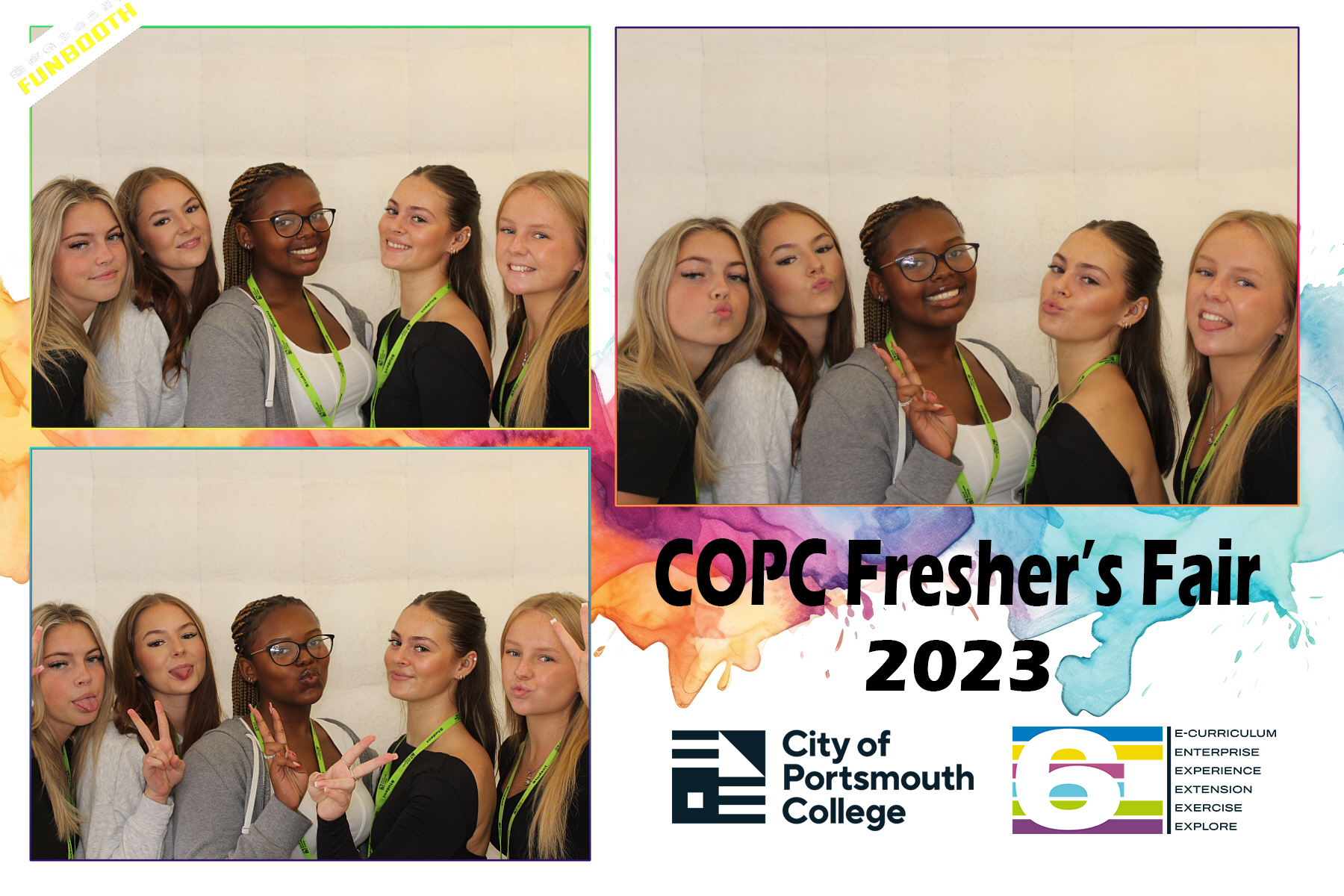 City of Portsmouth College Freshers Fair 2023 Day 2 | View more photos from the event at gallery.funbooth.uk.com/u/FunboothLTD1/City-of-Portsmouth-College-Freshers-Fair-2023-Day-2