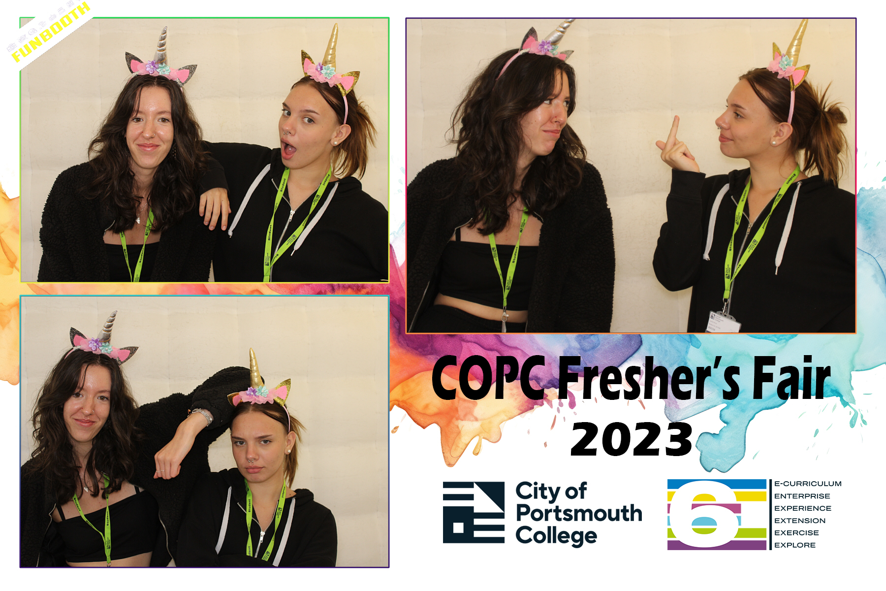 City of Portsmouth College Freshers Fair 2023 Day 2 | View more photos from the event at gallery.funbooth.uk.com/u/FunboothLTD1/City-of-Portsmouth-College-Freshers-Fair-2023-Day-2