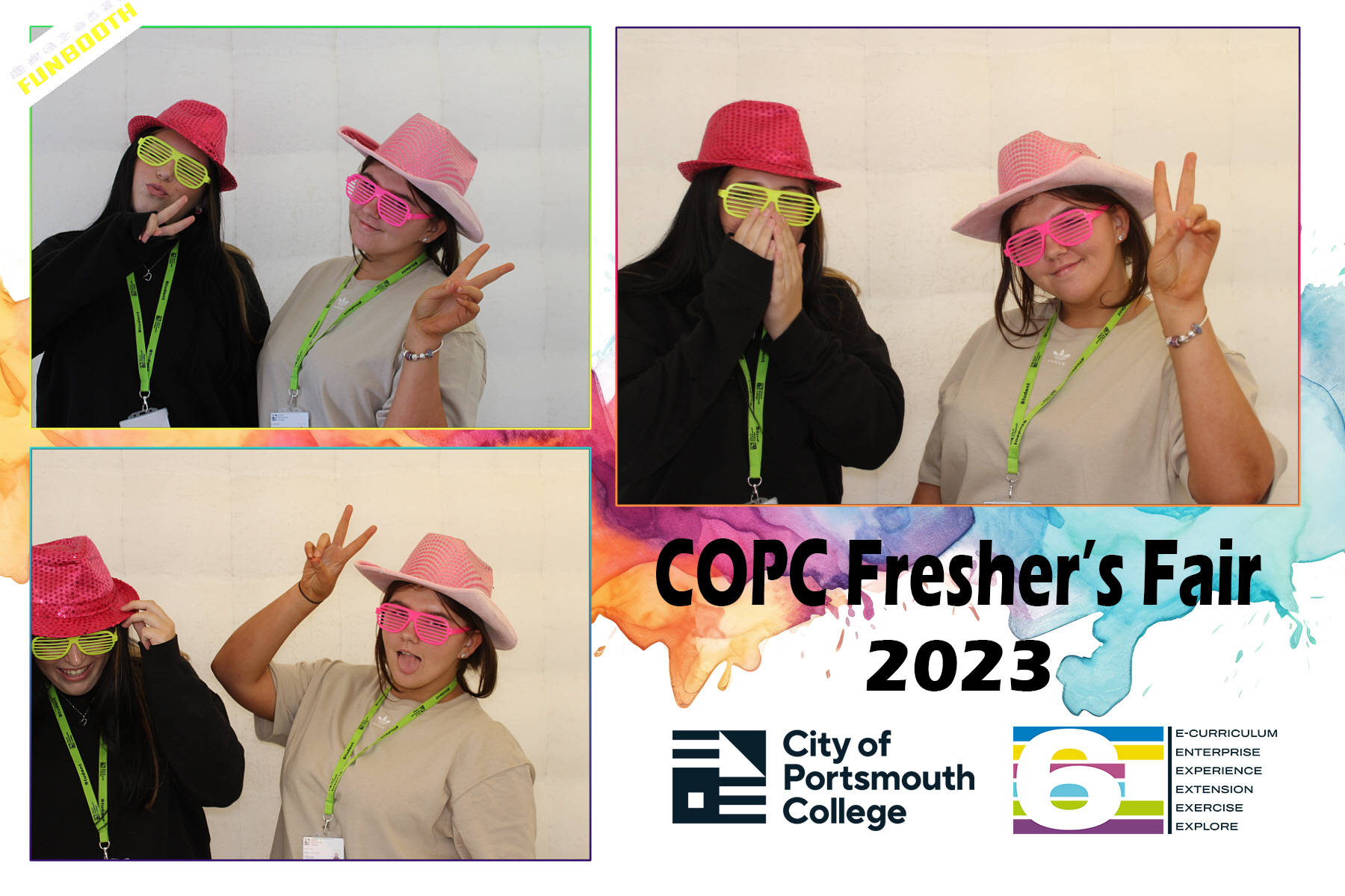 City of Portsmouth College Freshers Fair 2023 Day 2 | View more photos from the event at gallery.funbooth.uk.com/u/FunboothLTD1/City-of-Portsmouth-College-Freshers-Fair-2023-Day-2