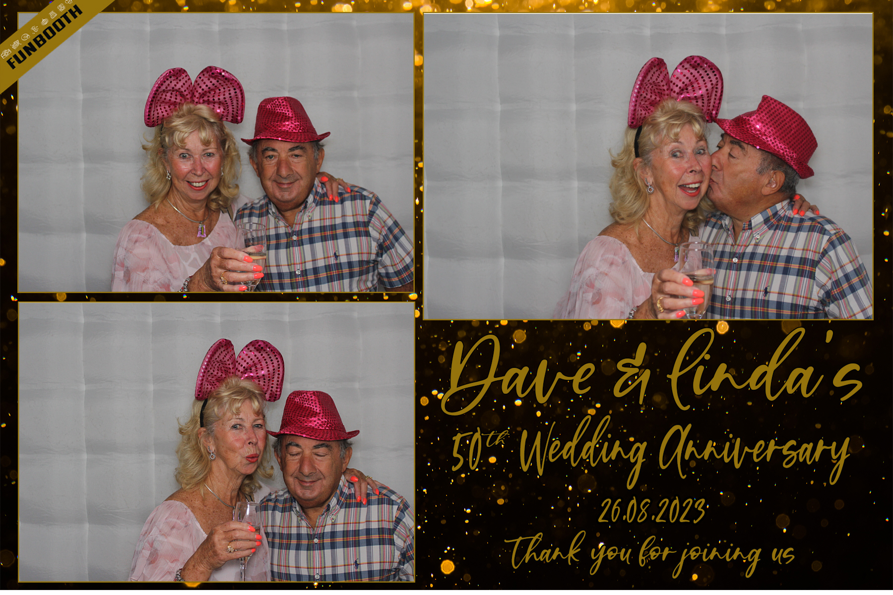 Dave & Linda's 50th Wedding Anniversary | View more photos from the event at gallery.funbooth.uk.com/u/FunboothLTD1/Dave-Lindas-50th-Wedding-Anniversary