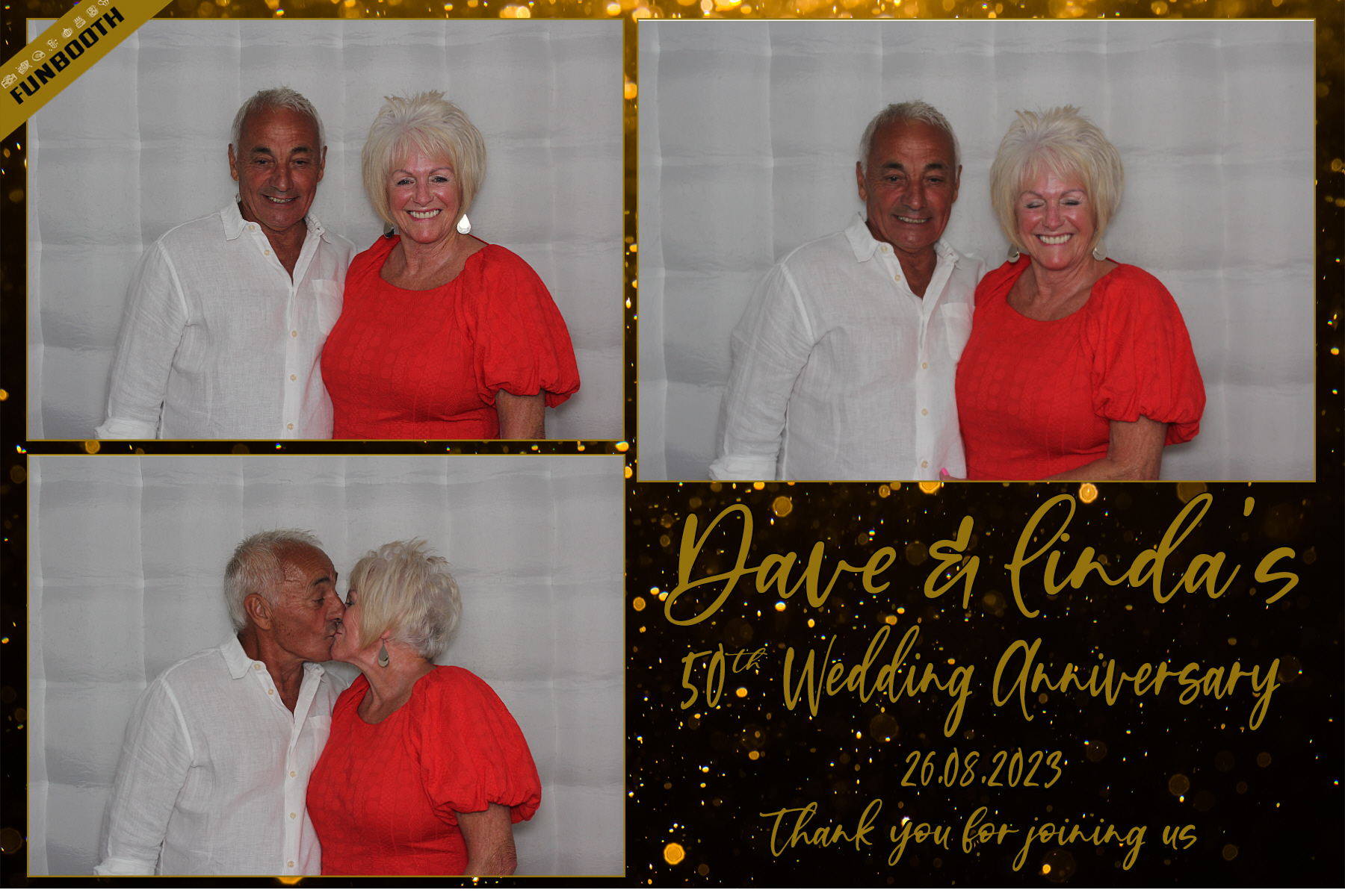 Dave & Linda's 50th Wedding Anniversary | View more photos from the event at gallery.funbooth.uk.com/u/FunboothLTD1/Dave-Lindas-50th-Wedding-Anniversary
