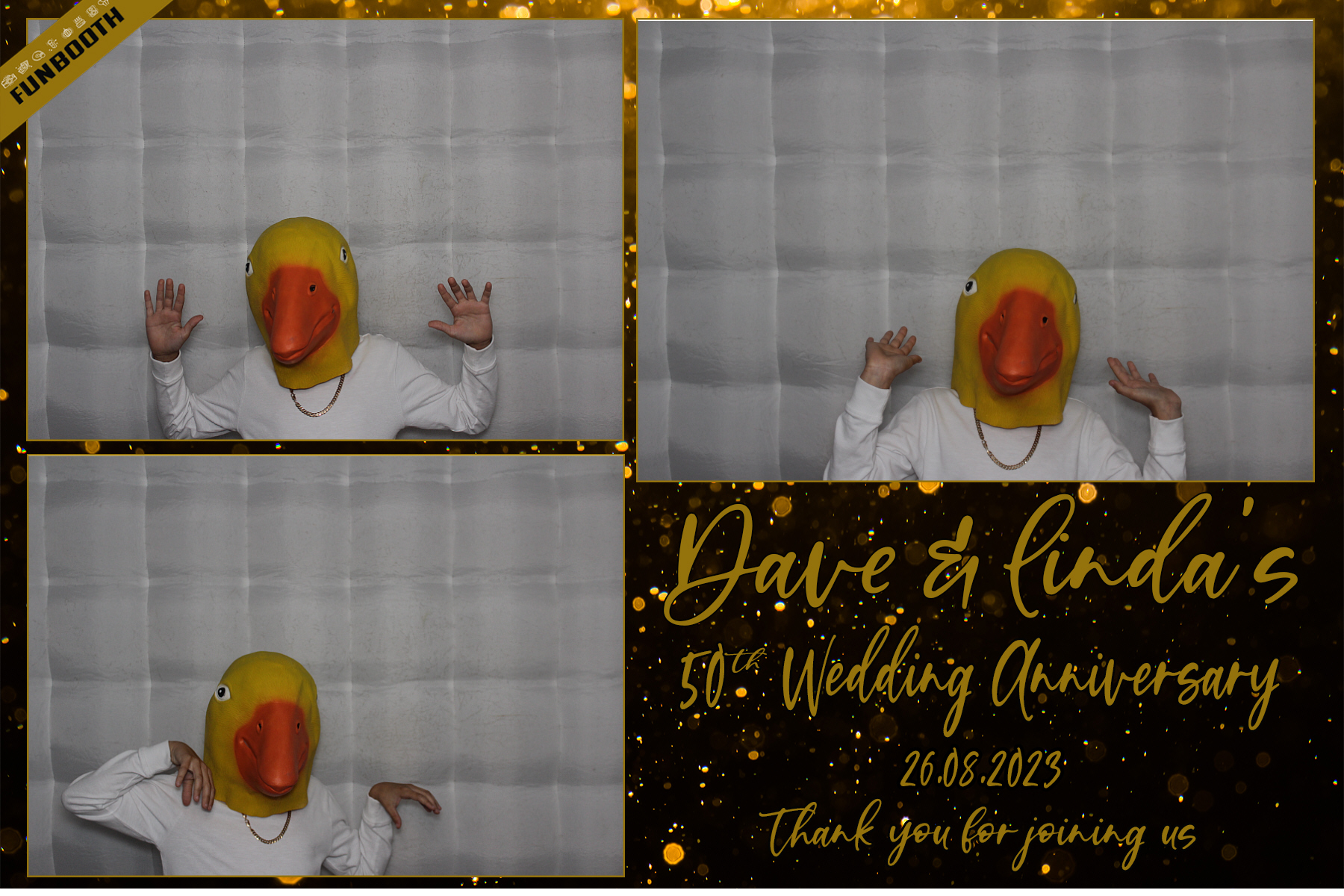Dave & Linda's 50th Wedding Anniversary | View more photos from the event at gallery.funbooth.uk.com/u/FunboothLTD1/Dave-Lindas-50th-Wedding-Anniversary