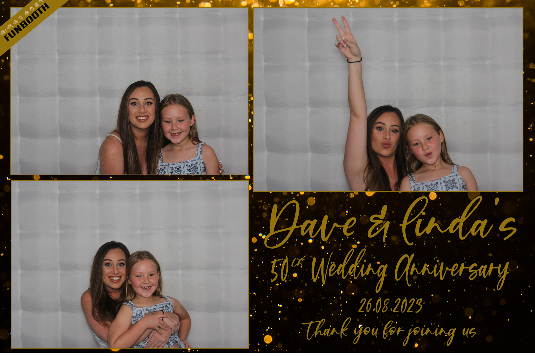 Dave & Linda's 50th Wedding Anniversary | View more photos from the event at gallery.funbooth.uk.com/u/FunboothLTD1/Dave-Lindas-50th-Wedding-Anniversary