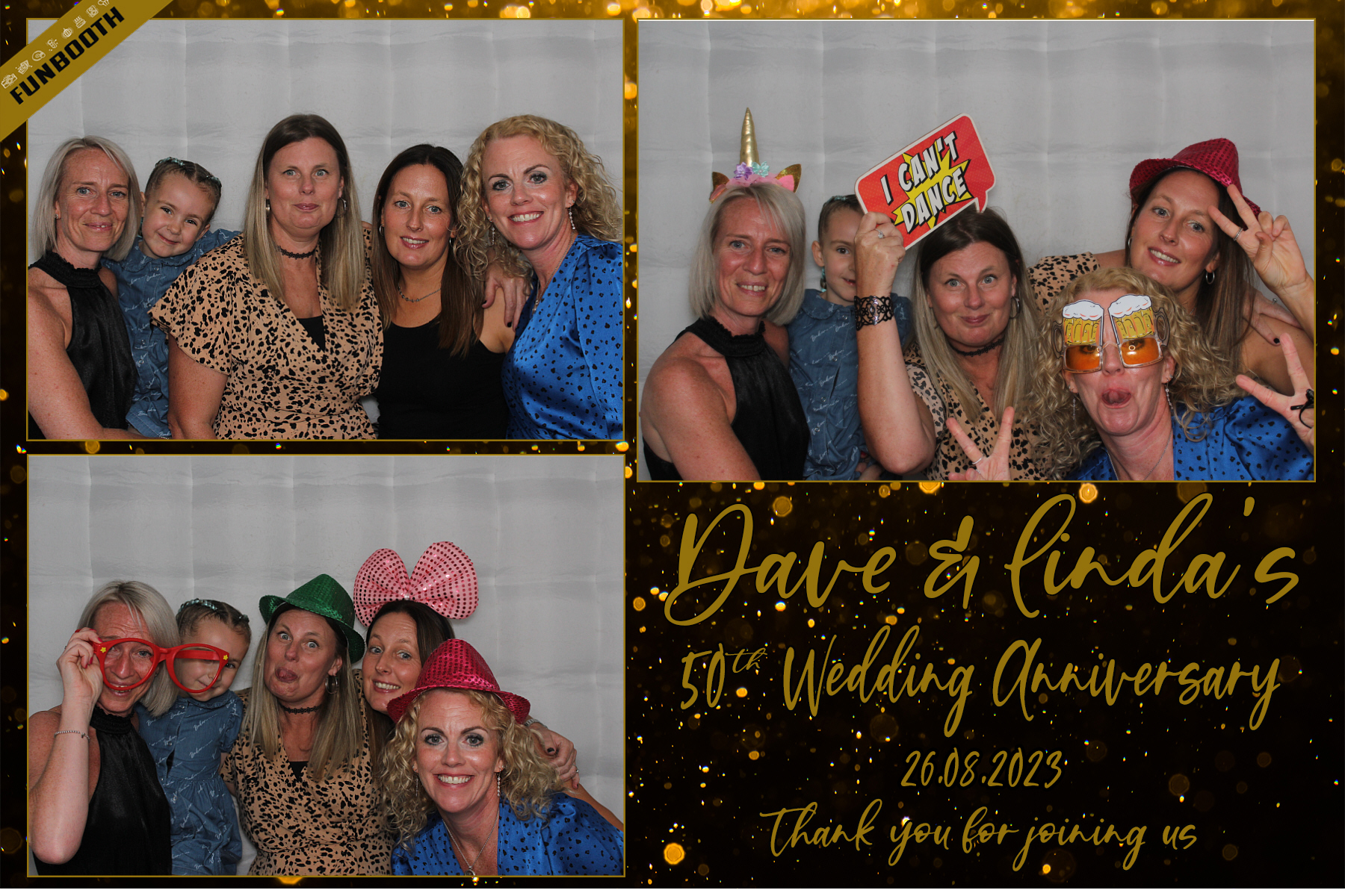 Dave & Linda's 50th Wedding Anniversary | View more photos from the event at gallery.funbooth.uk.com/u/FunboothLTD1/Dave-Lindas-50th-Wedding-Anniversary