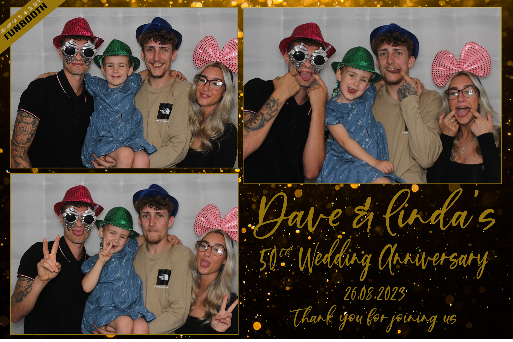 Dave & Linda's 50th Wedding Anniversary | View more photos from the event at gallery.funbooth.uk.com/u/FunboothLTD1/Dave-Lindas-50th-Wedding-Anniversary