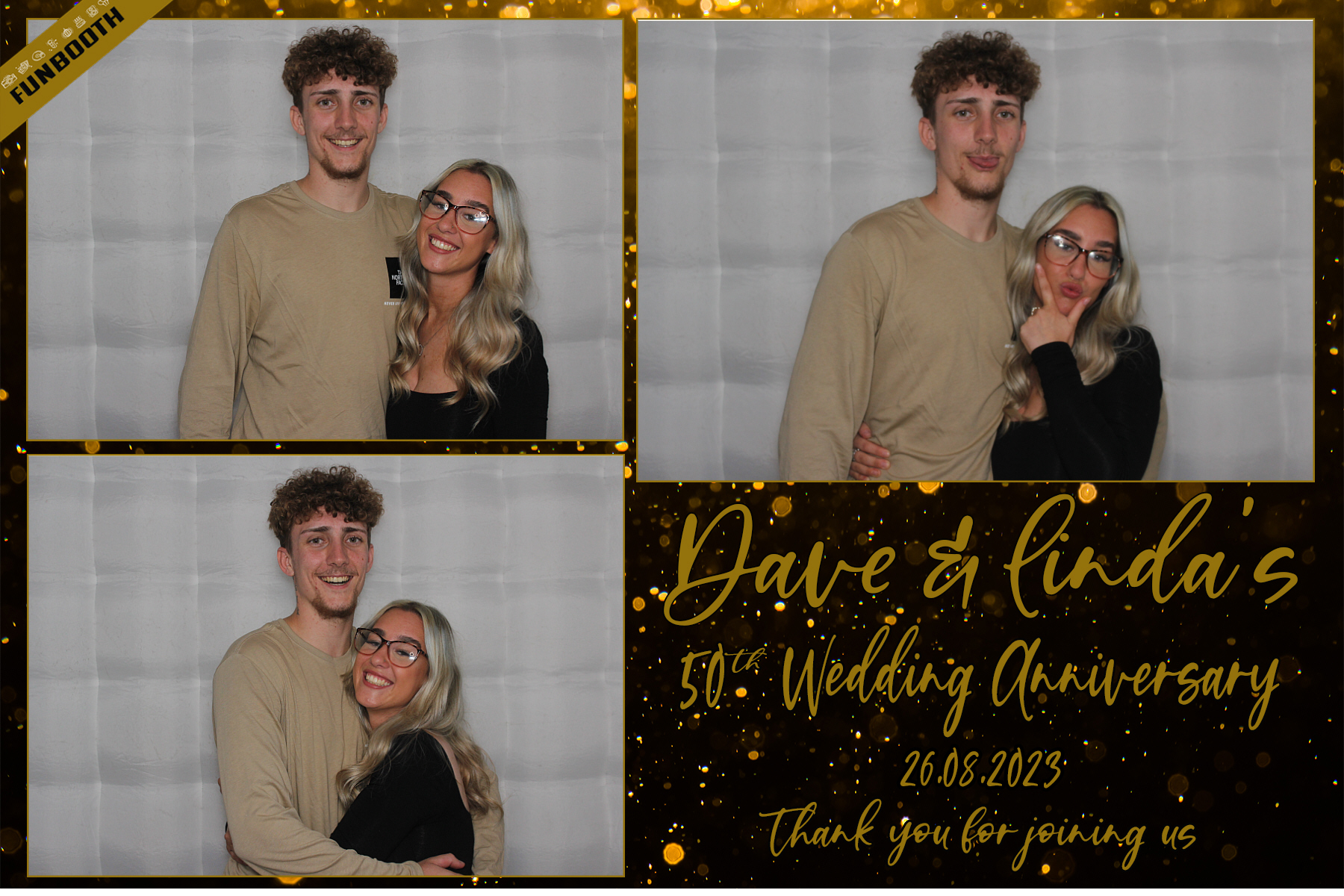 Dave & Linda's 50th Wedding Anniversary | View more photos from the event at gallery.funbooth.uk.com/u/FunboothLTD1/Dave-Lindas-50th-Wedding-Anniversary