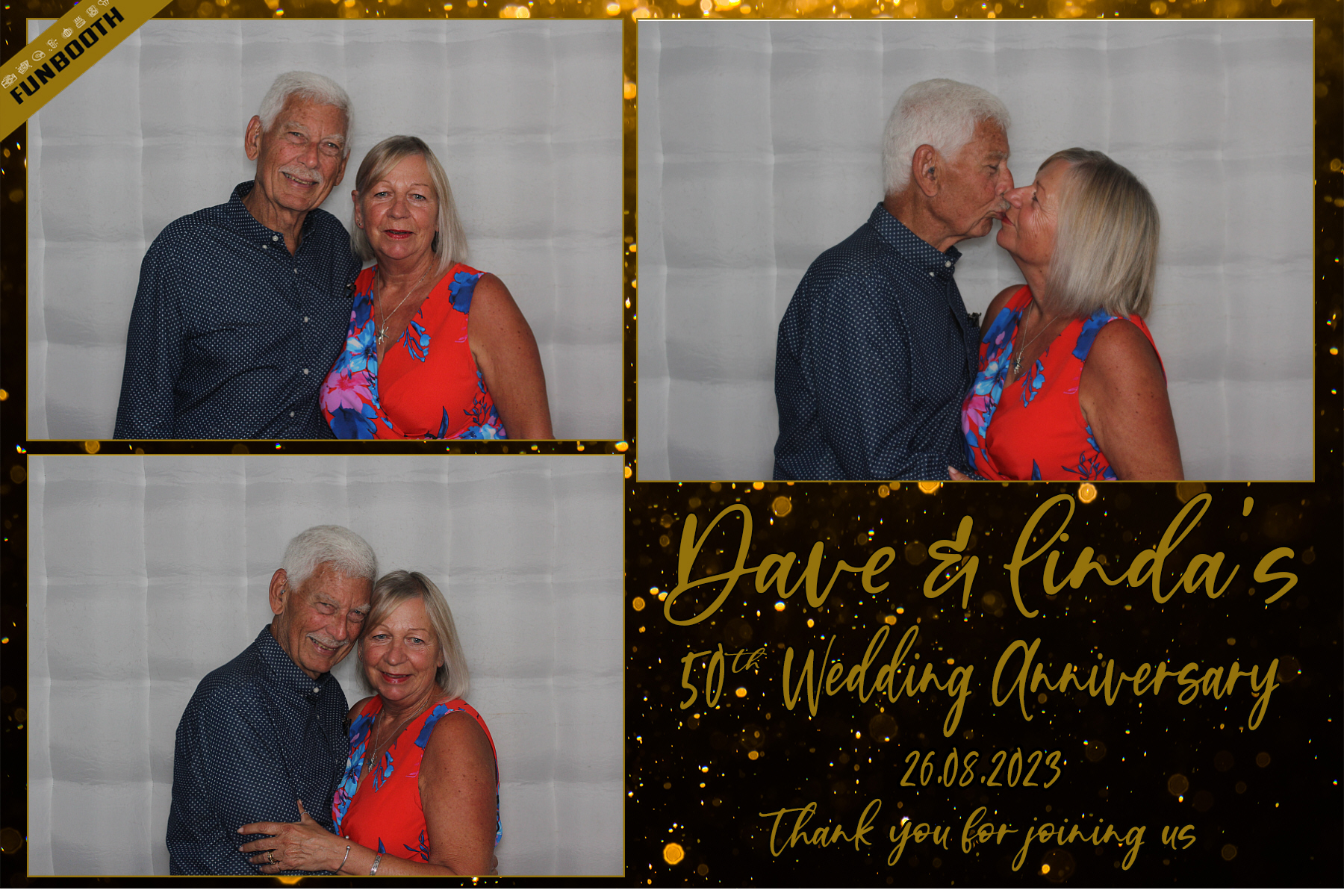Dave & Linda's 50th Wedding Anniversary | View more photos from the event at gallery.funbooth.uk.com/u/FunboothLTD1/Dave-Lindas-50th-Wedding-Anniversary