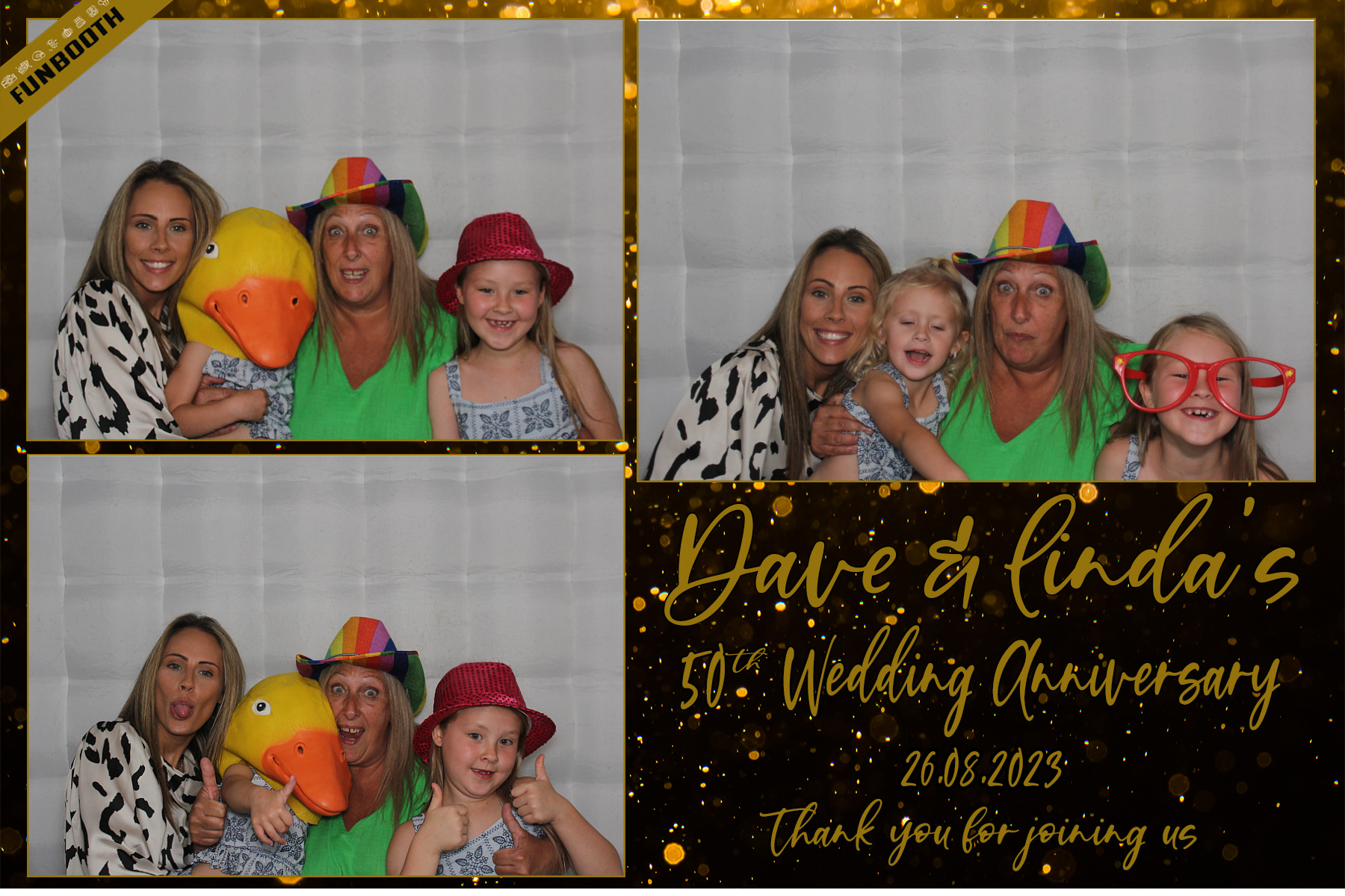 Dave & Linda's 50th Wedding Anniversary | View more photos from the event at gallery.funbooth.uk.com/u/FunboothLTD1/Dave-Lindas-50th-Wedding-Anniversary