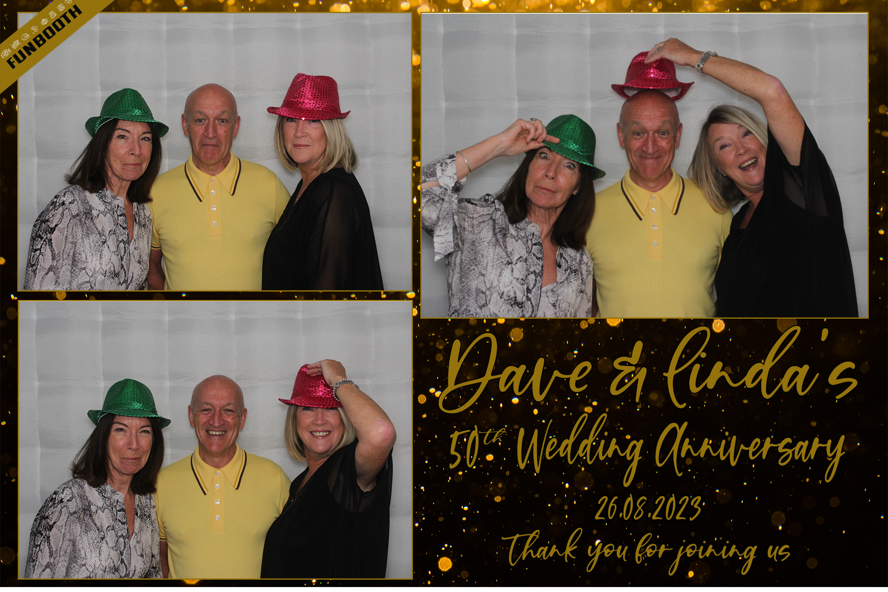 Dave & Linda's 50th Wedding Anniversary | View more photos from the event at gallery.funbooth.uk.com/u/FunboothLTD1/Dave-Lindas-50th-Wedding-Anniversary