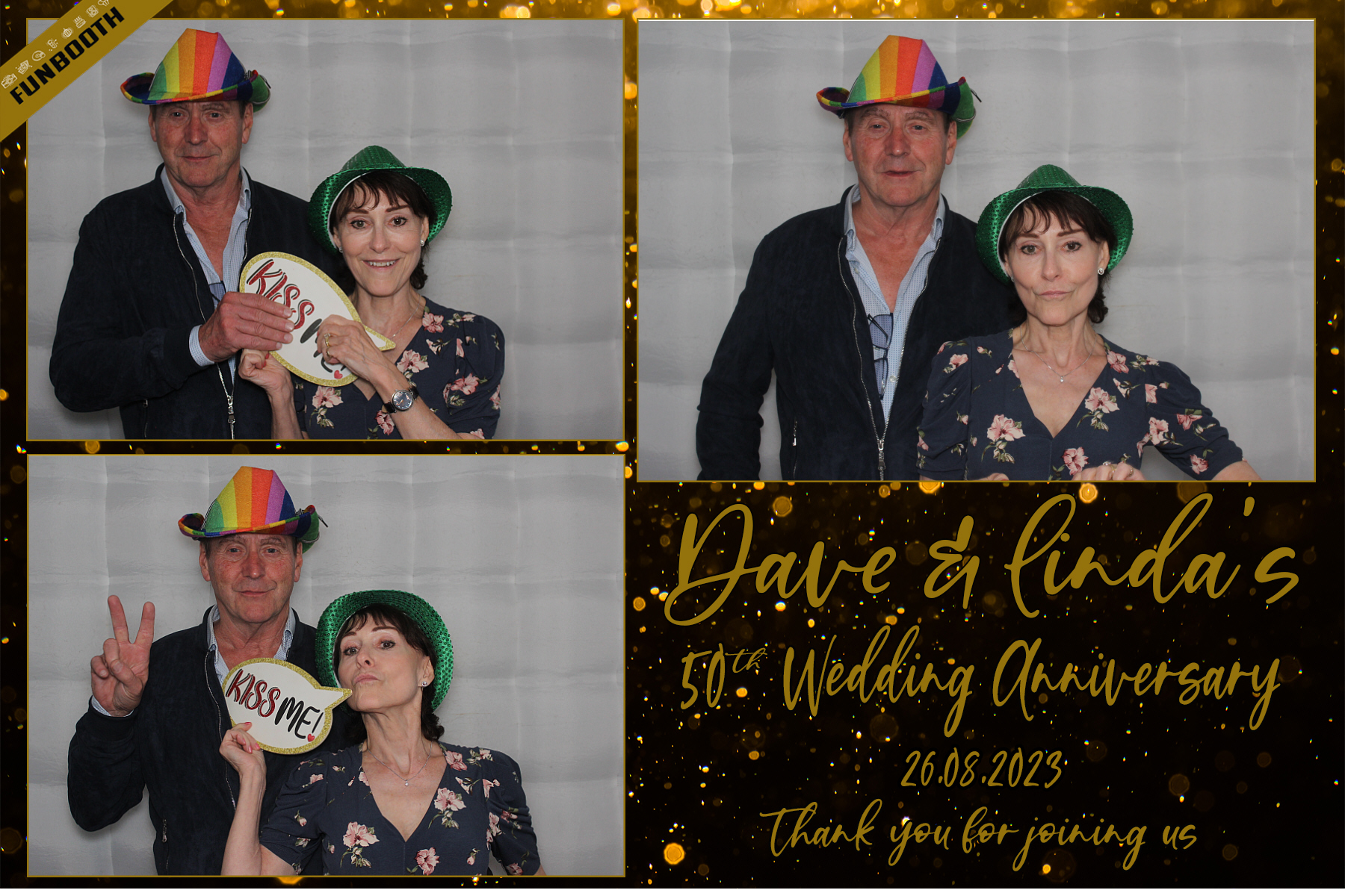 Dave & Linda's 50th Wedding Anniversary | View more photos from the event at gallery.funbooth.uk.com/u/FunboothLTD1/Dave-Lindas-50th-Wedding-Anniversary