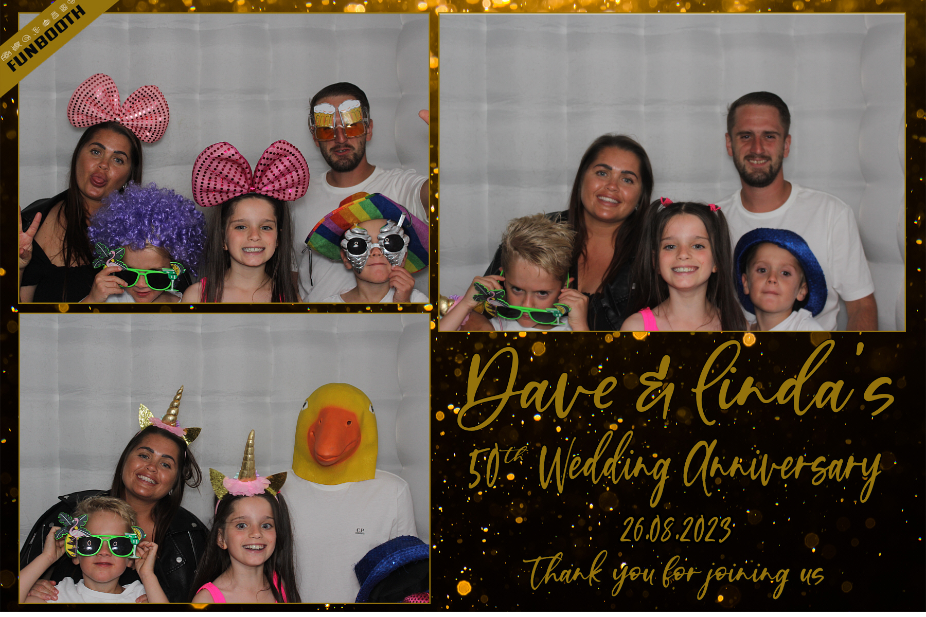 Dave & Linda's 50th Wedding Anniversary | View more photos from the event at gallery.funbooth.uk.com/u/FunboothLTD1/Dave-Lindas-50th-Wedding-Anniversary