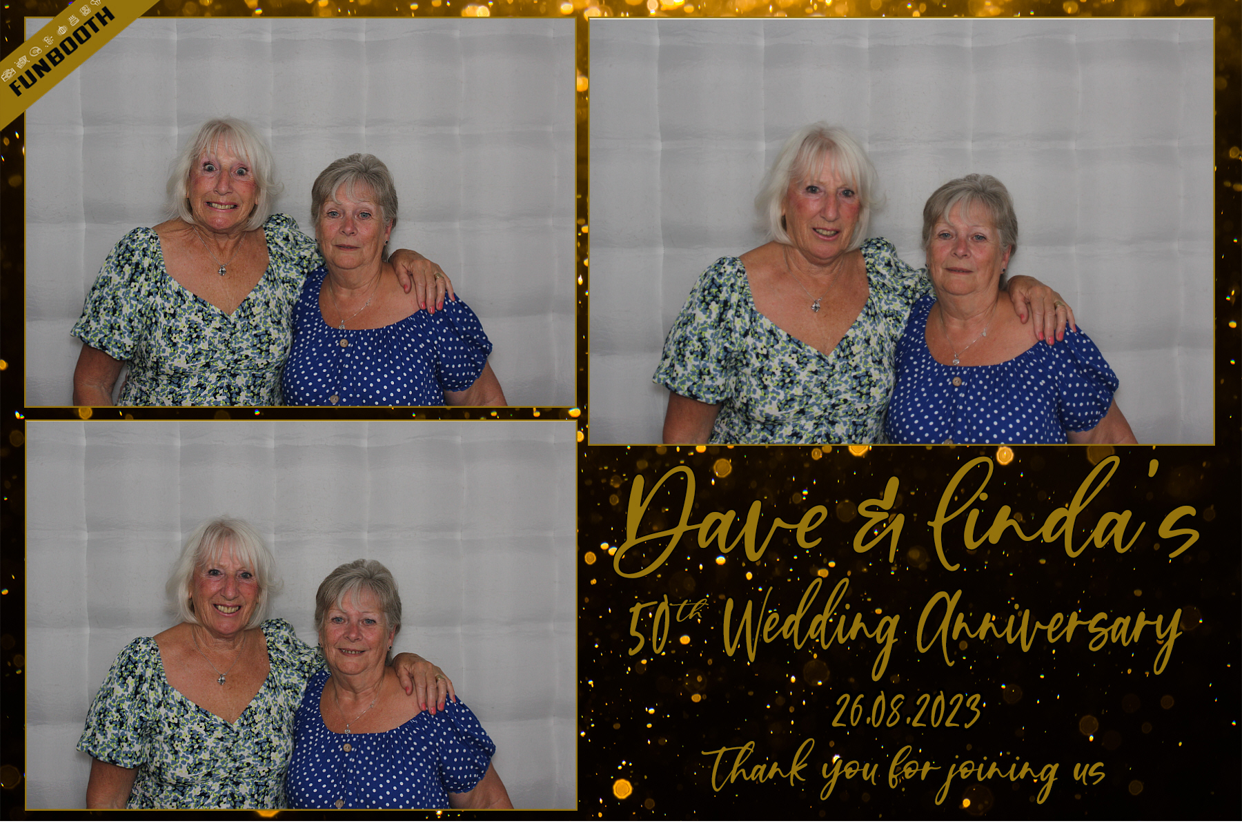Dave & Linda's 50th Wedding Anniversary | View more photos from the event at gallery.funbooth.uk.com/u/FunboothLTD1/Dave-Lindas-50th-Wedding-Anniversary