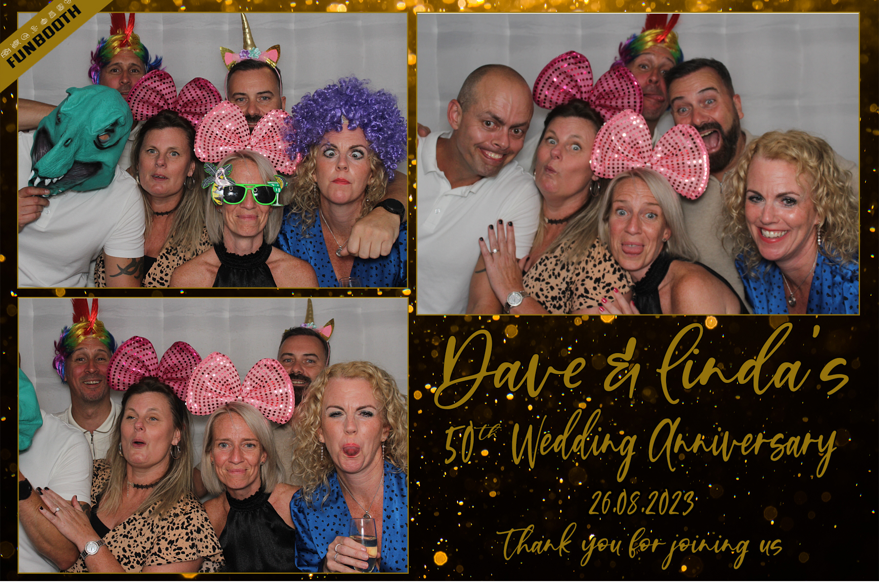 Dave & Linda's 50th Wedding Anniversary | View more photos from the event at gallery.funbooth.uk.com/u/FunboothLTD1/Dave-Lindas-50th-Wedding-Anniversary